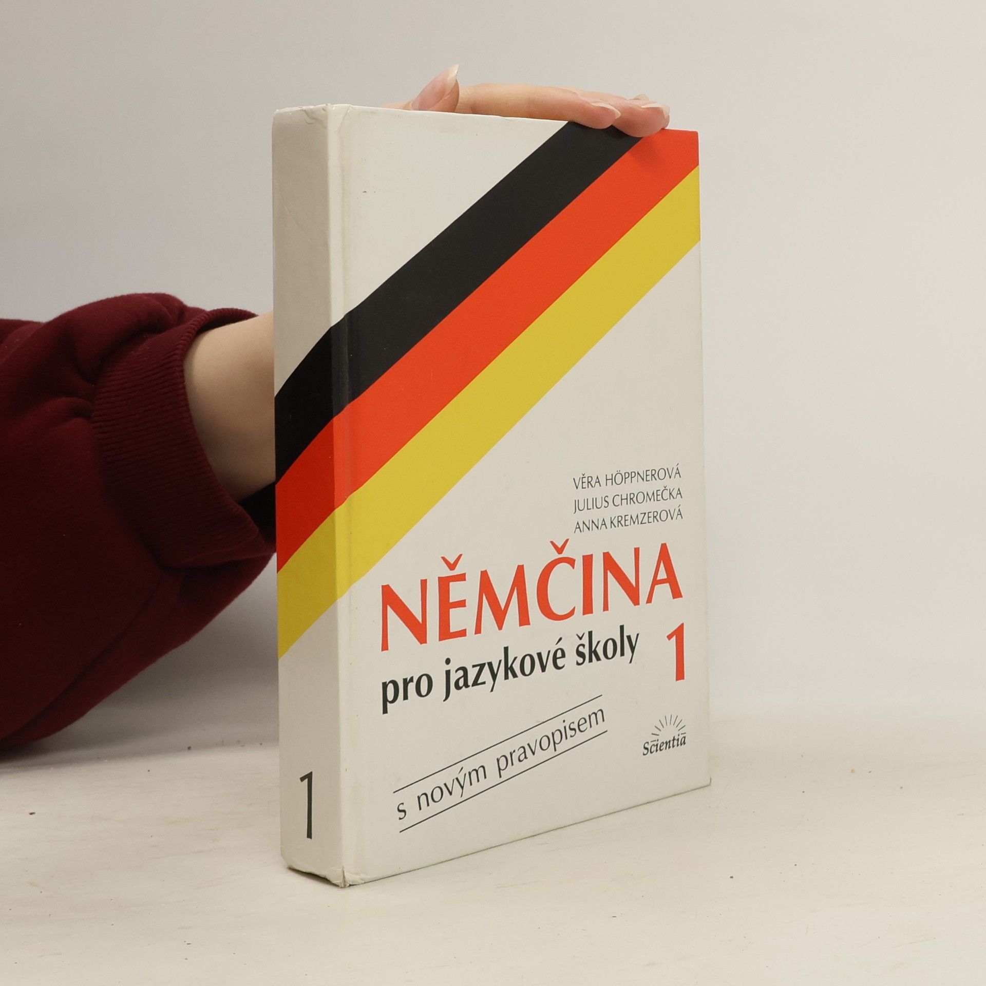 Julius Chromečka Němčina pro jazykové školy s novým pravopisem. 1