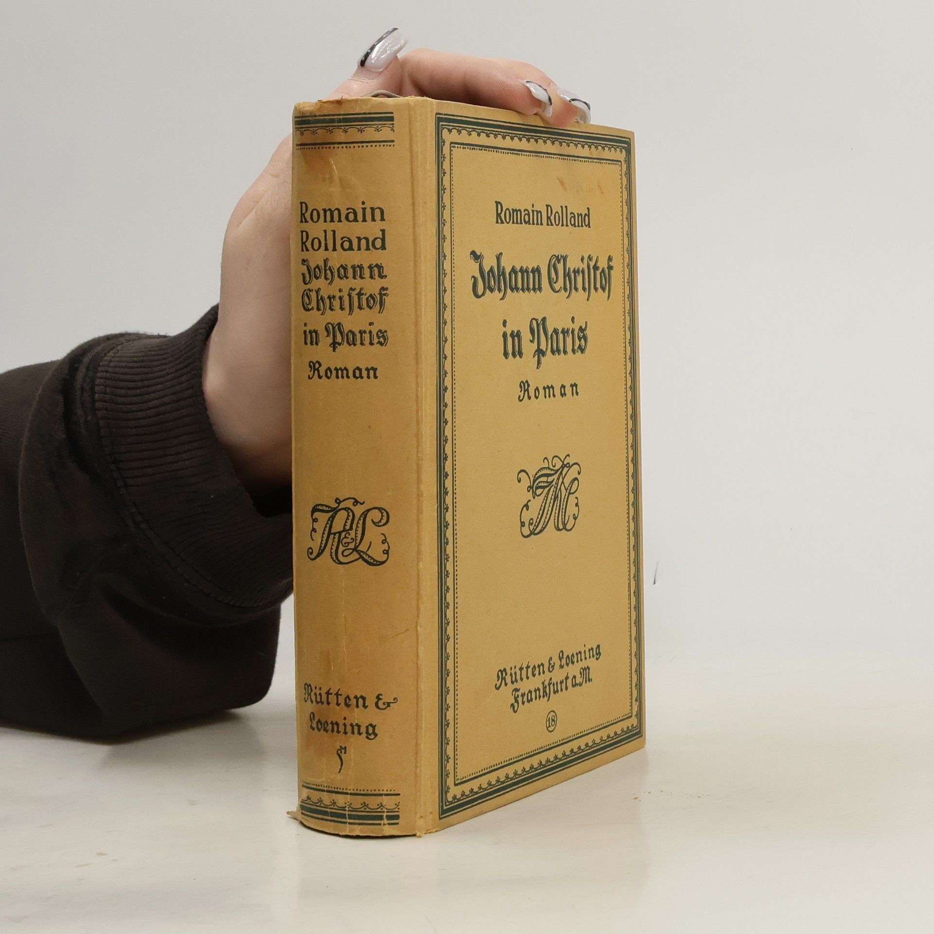 Romain Rolland Johann Christof in Paris