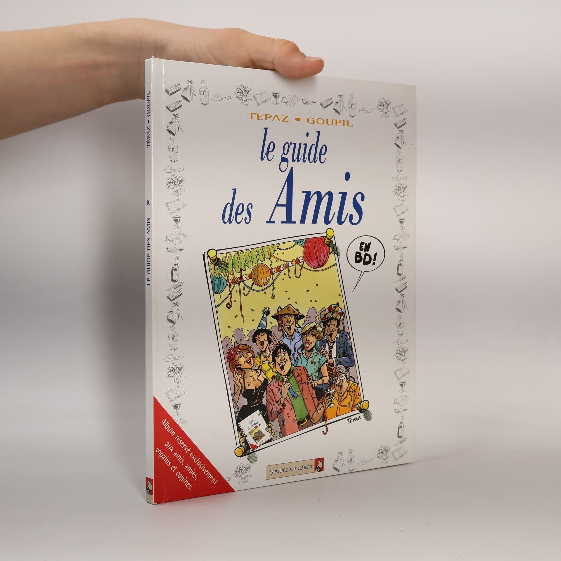 Les guides en BD - 10: Le guide des amis en BD