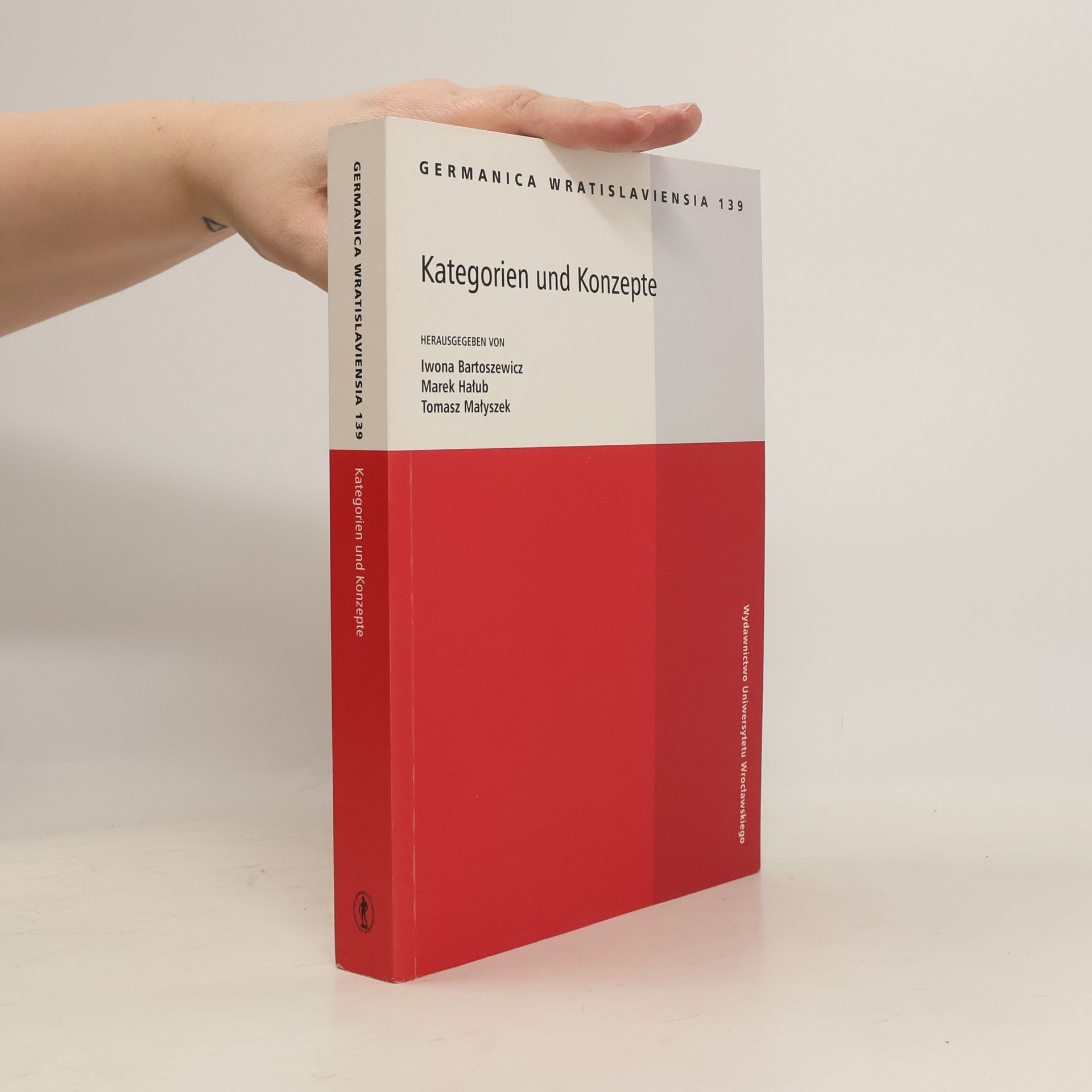 Iwona Bartoszewicz Germanica Wratislaviensia - 139: Kategorien und Konzepte