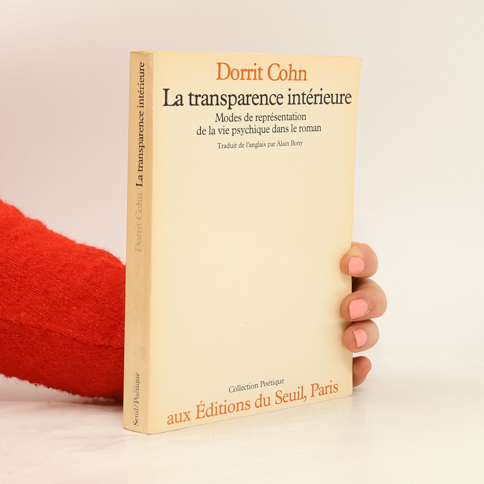 Dorritt Claire Cohn La Transparence intérieure