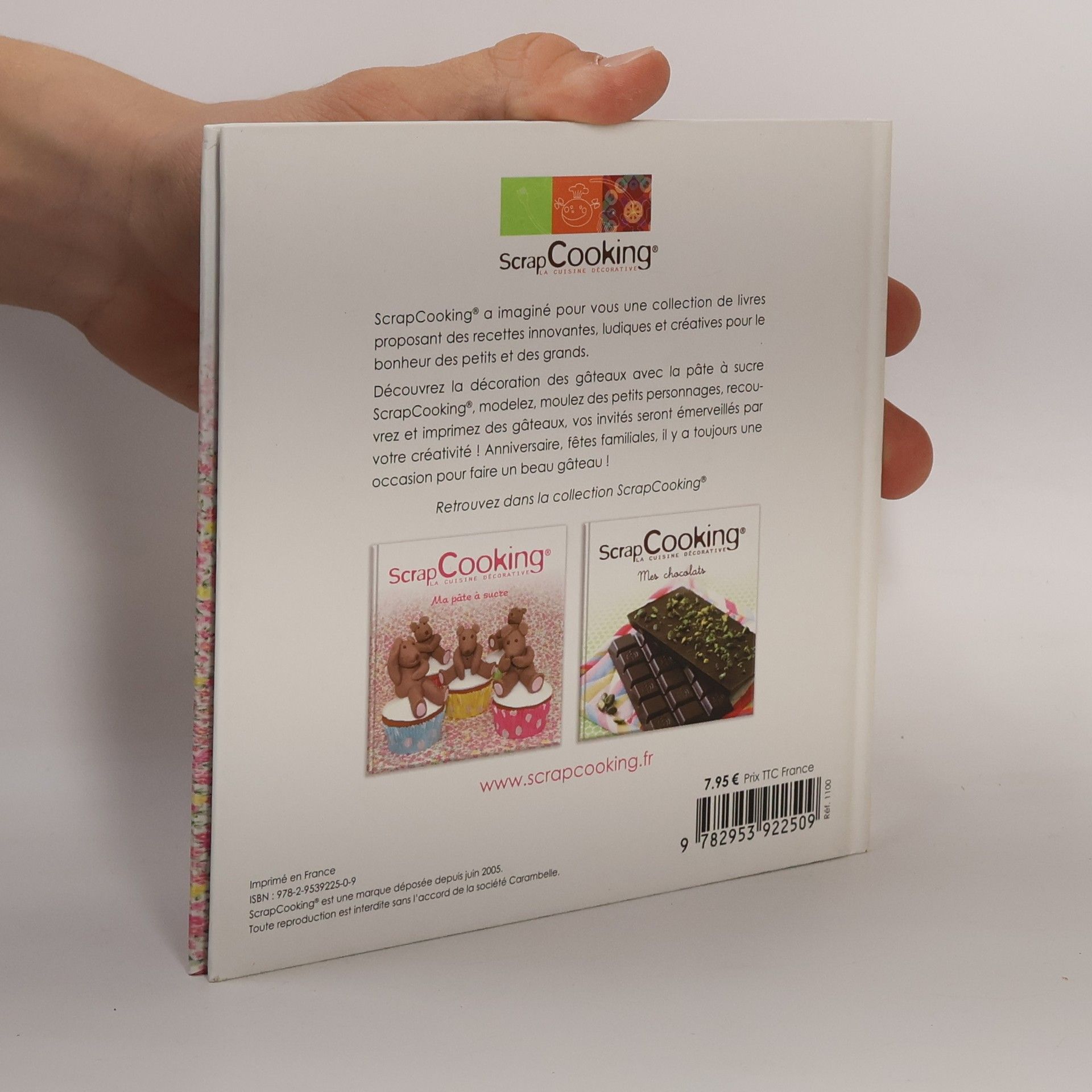 Various authors Livre ma pâte à sucre scapcooking