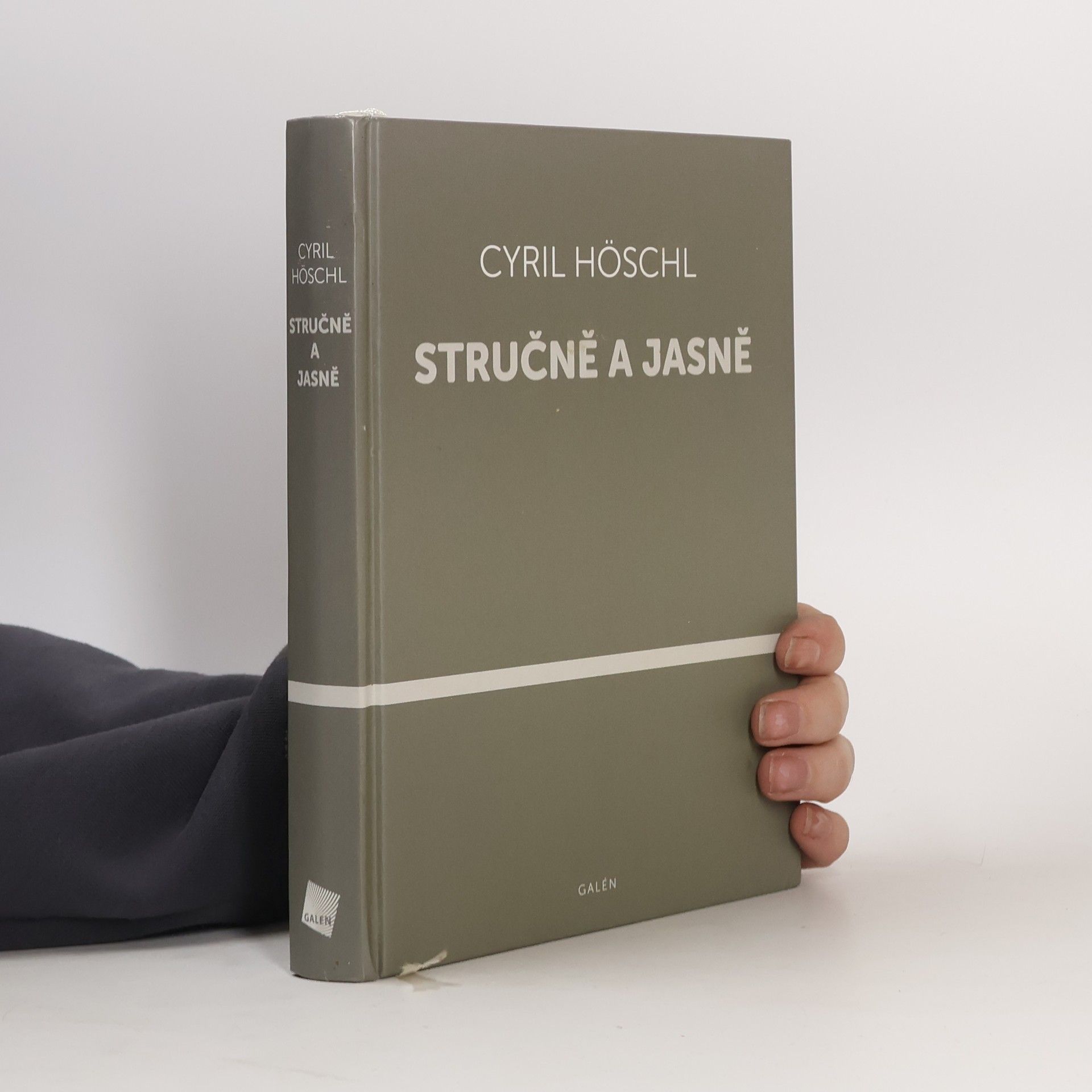 Cyril Höschl Stručně a jasně. (Sloupky z časopisu Reflex)