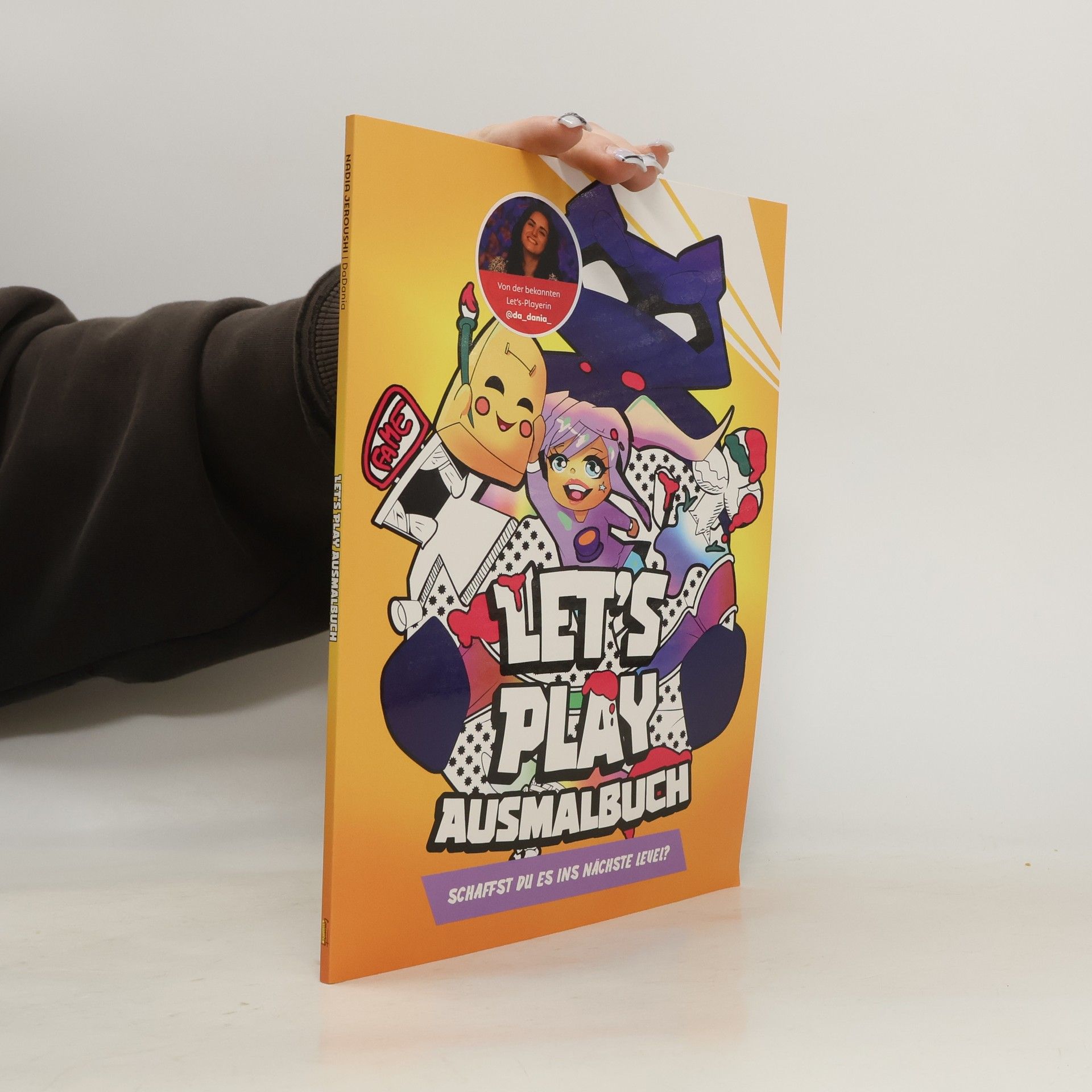 Nadia Jeroushi Let's Play Ausmalbuch