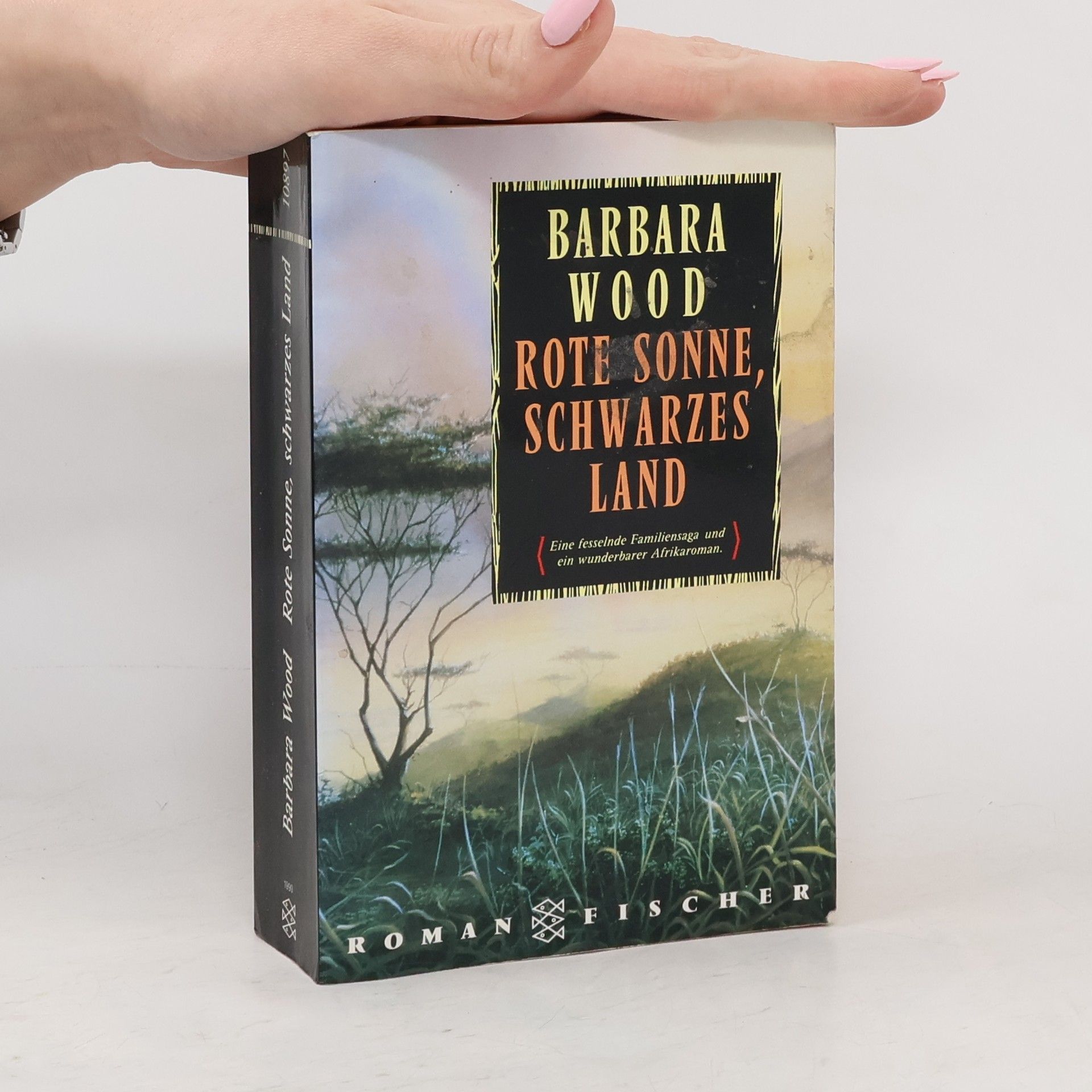 Barbara Wood Rote Sonne, schwarzes Land