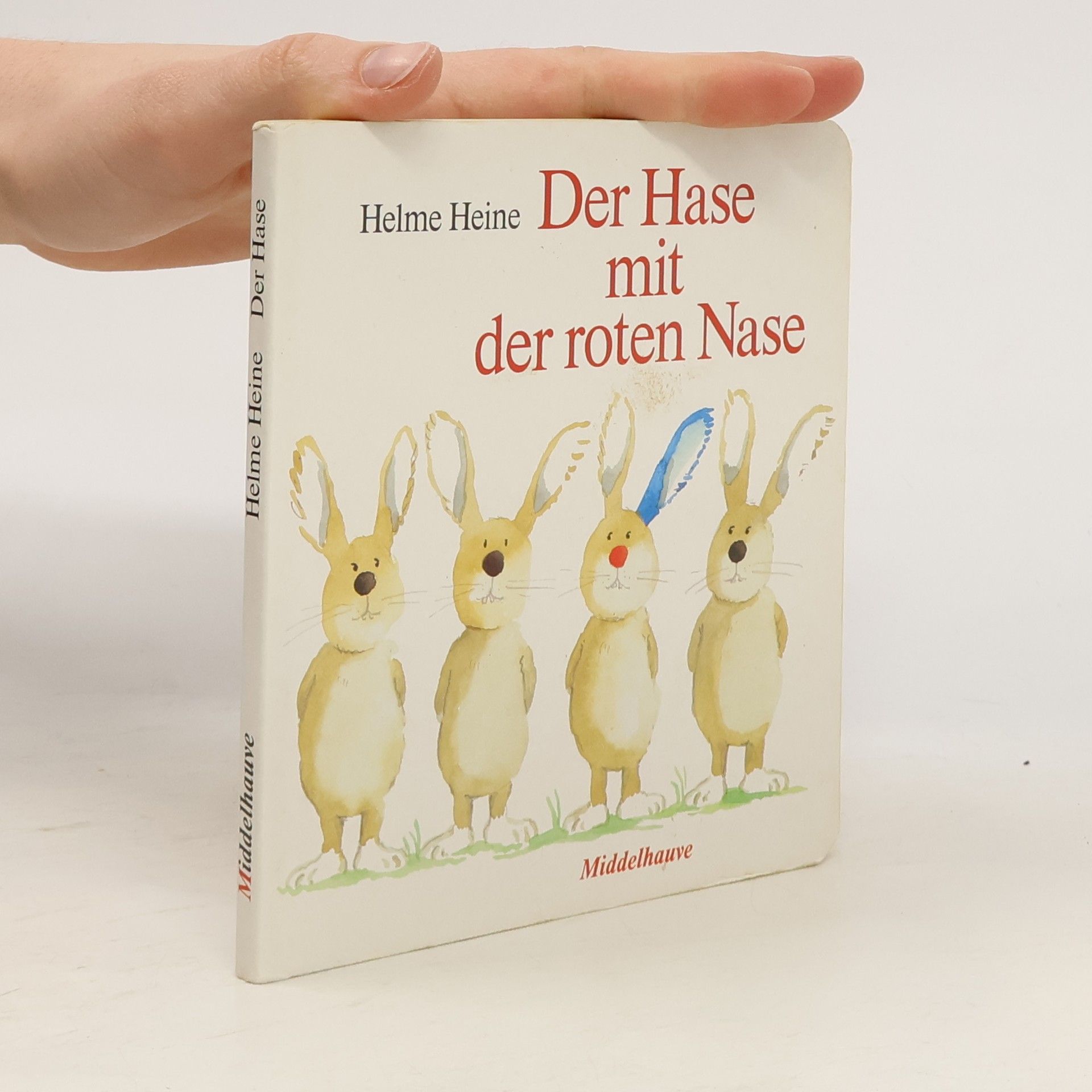 Helme Heine Der Hase mit der roten Nase