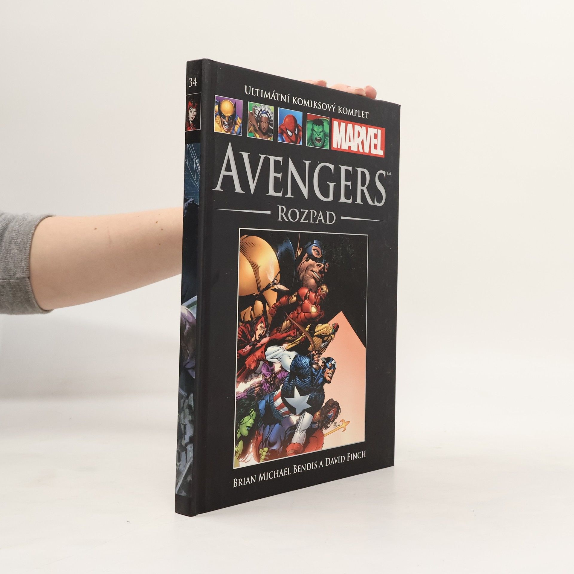 Brian Michael Bendis Ultimátní komiksový komplet 34. Avengers. Rozpad