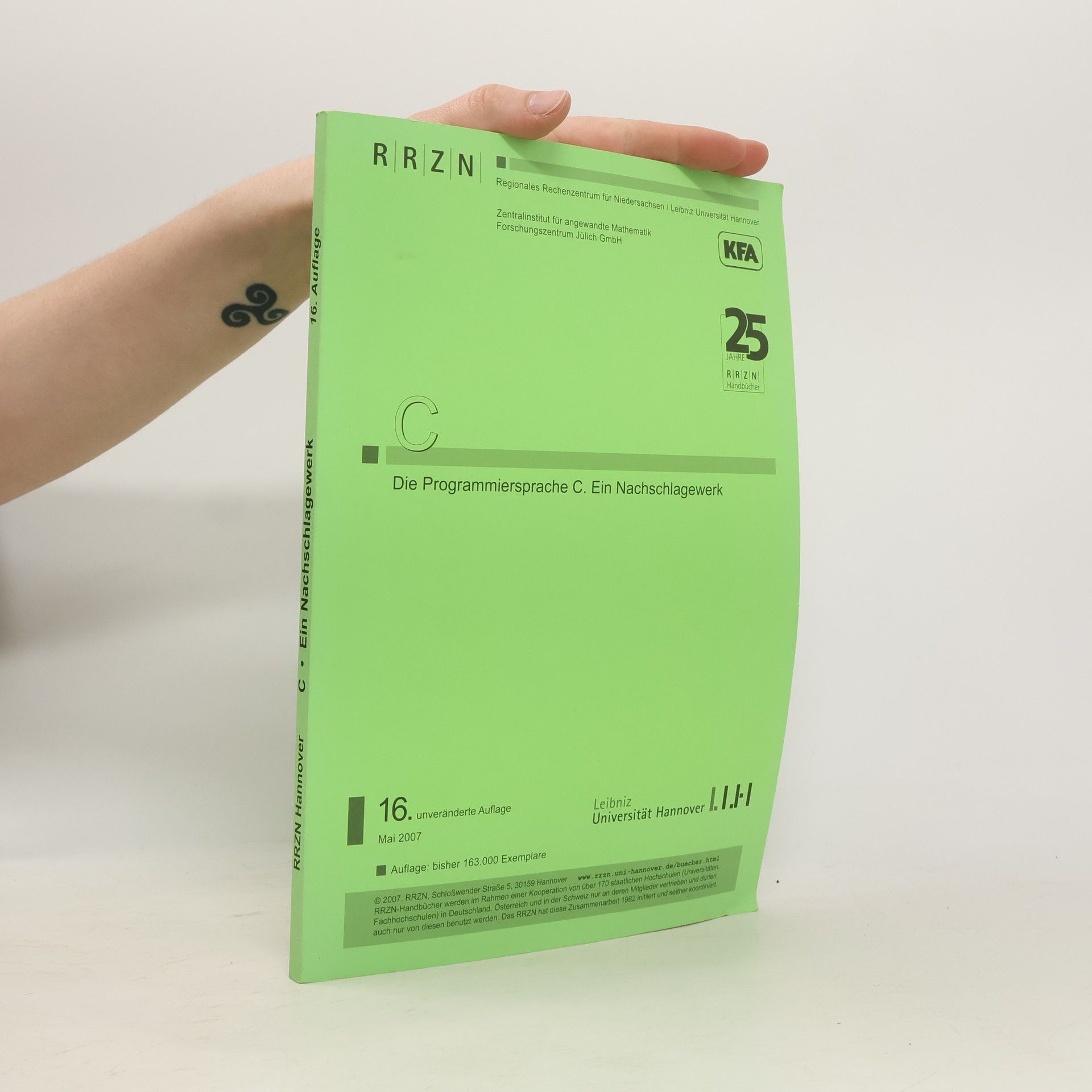 AA.VV. Die Programmiersprache C. Ein NAchschlagewerk