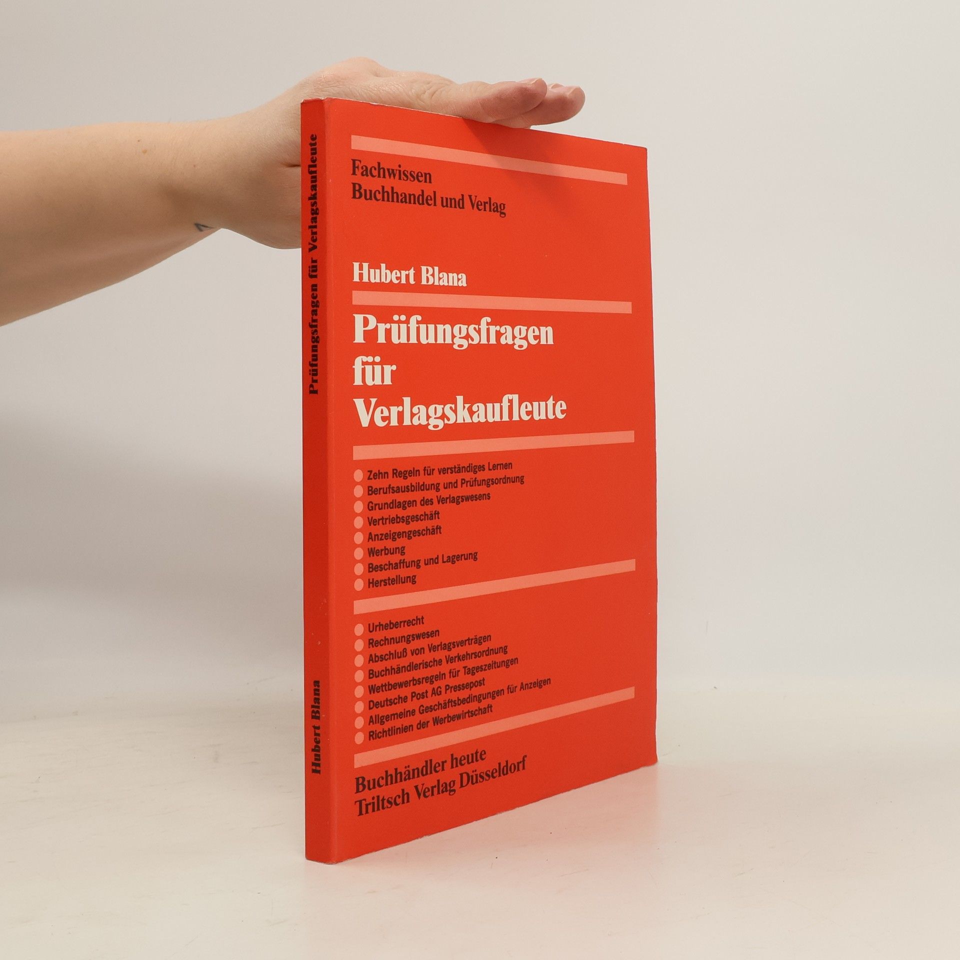 Prüfungsfragen für Verlagskaufleute