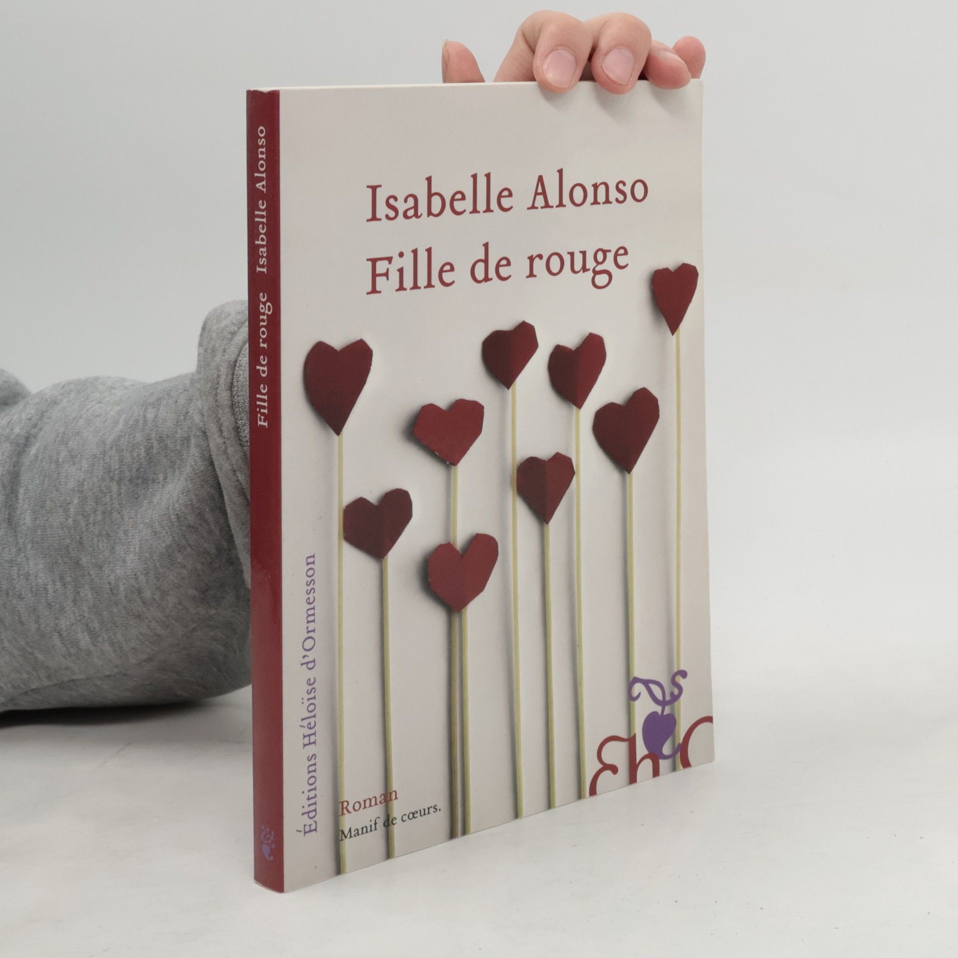 Isabelle Alonso Fille de rouge