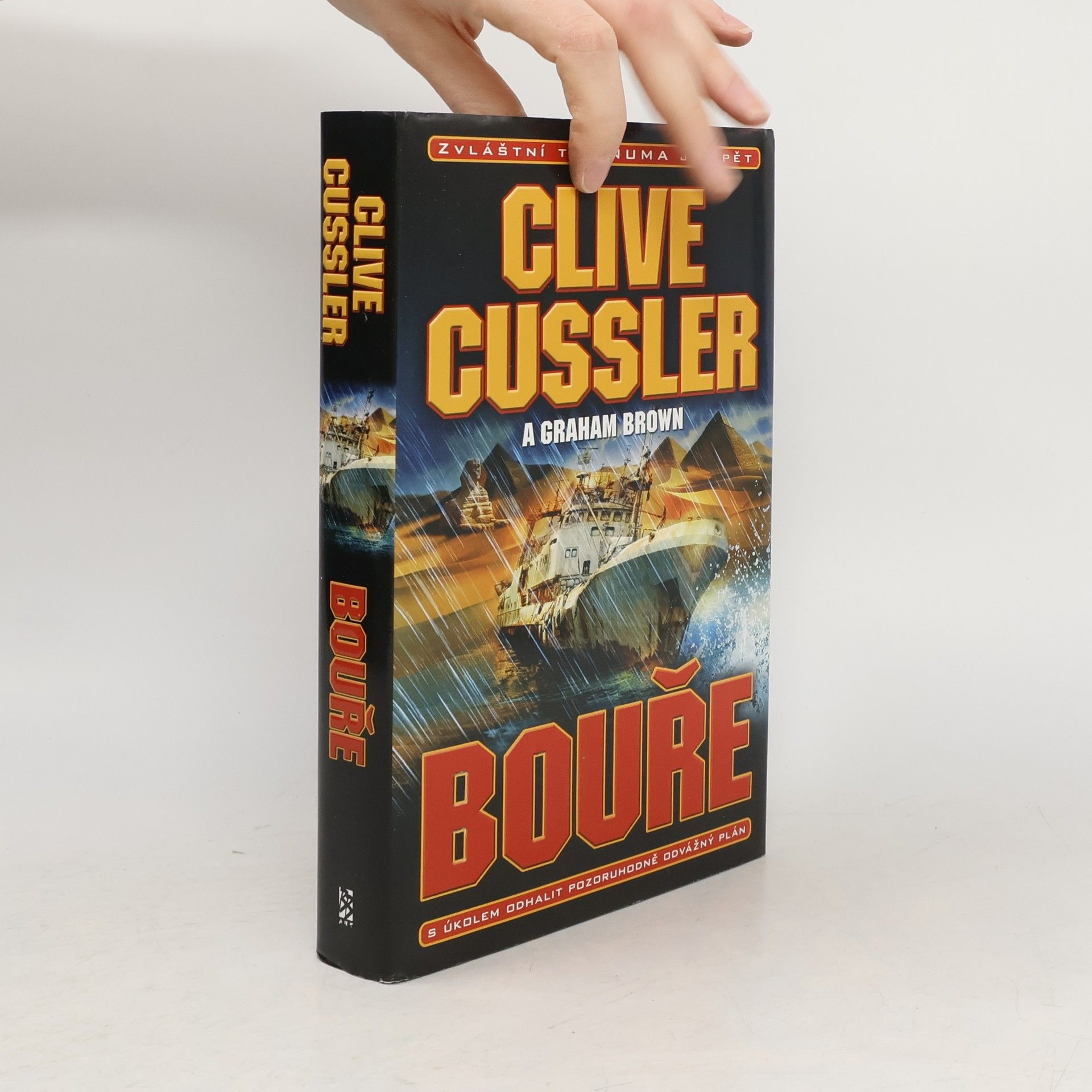 Clive Cussler Bouře