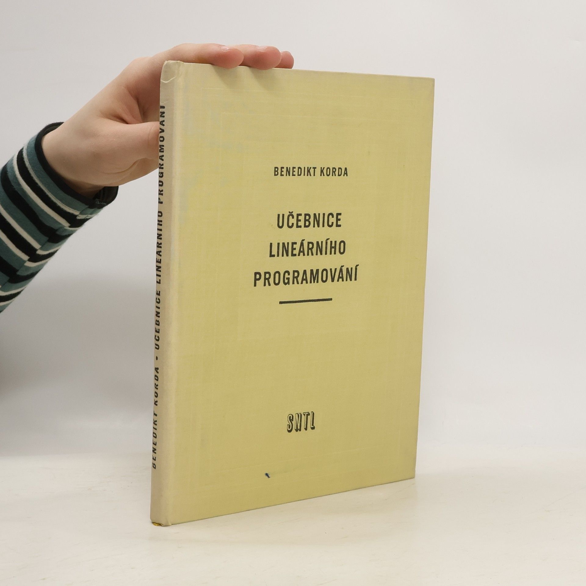 Benedikt Korda Učebnice lineárního programování