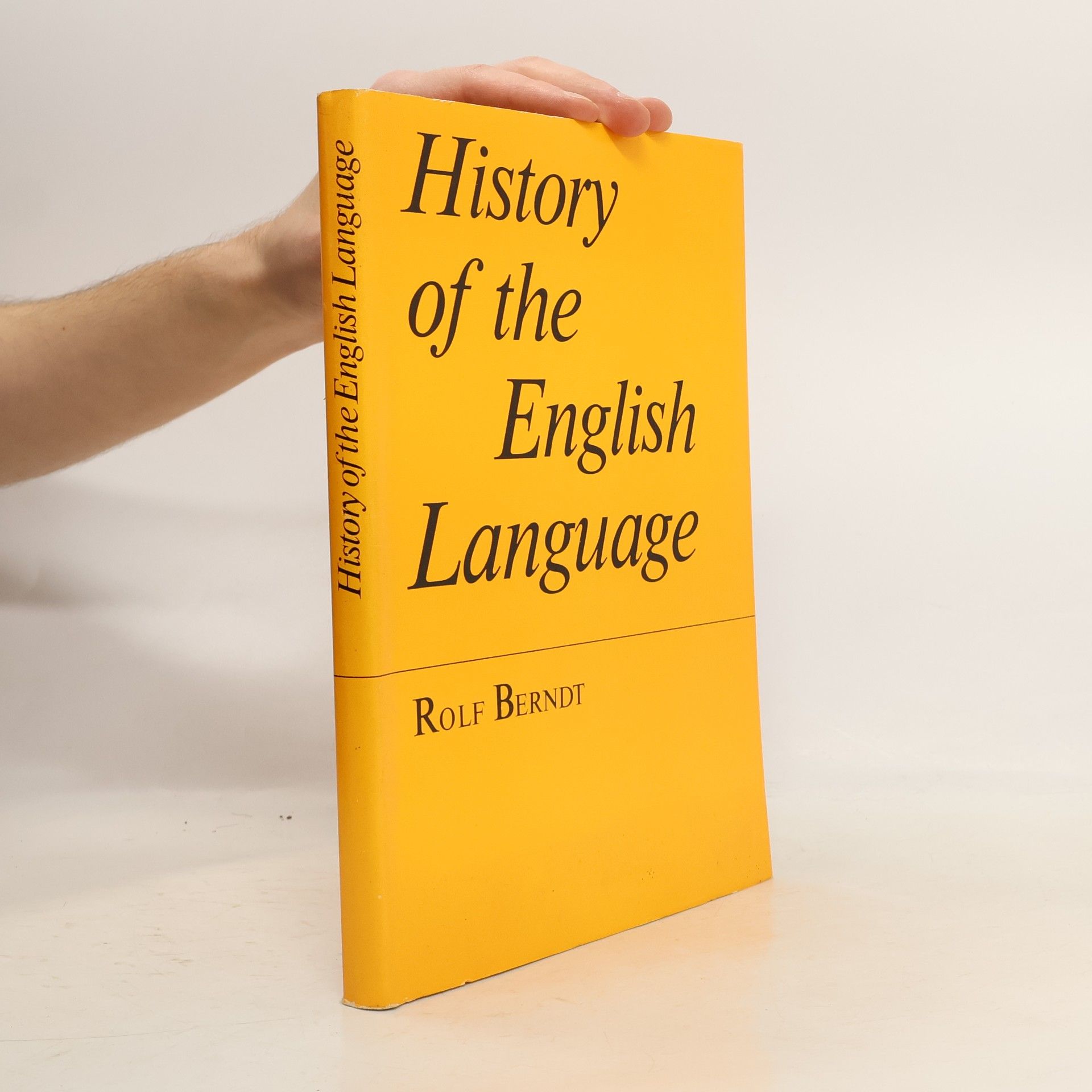 Rolf Berndt A history of the English language