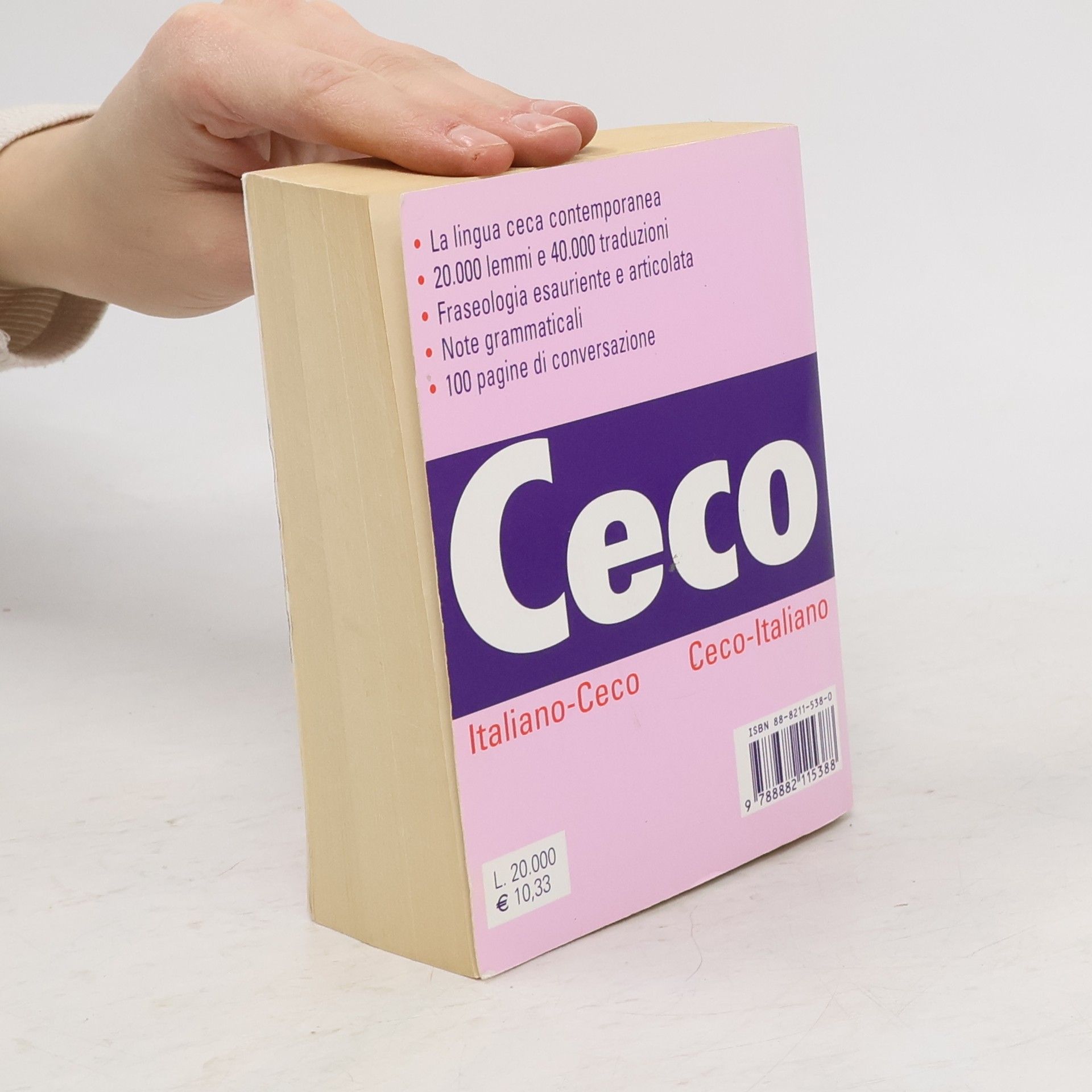 Kolektiv autorů Dizionario italiano-ceco, ceco-italiano