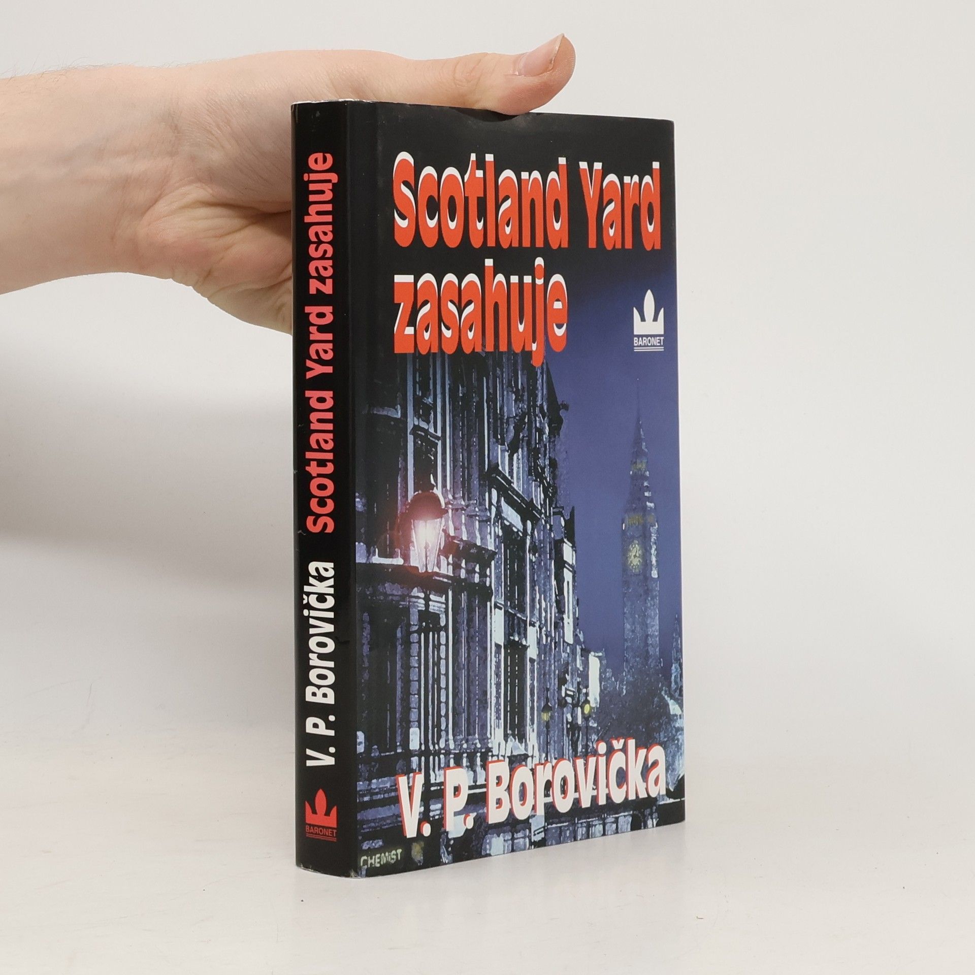 Václav Pavel Borovička Scotland Yard zasahuje I.