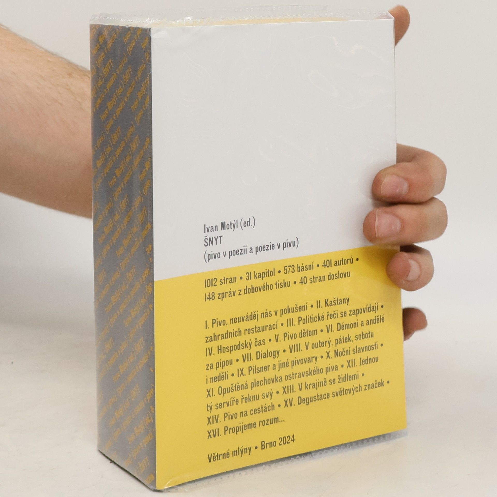 Ivan Motýl Šnyt. Pivo v poezii a poezie v pivu