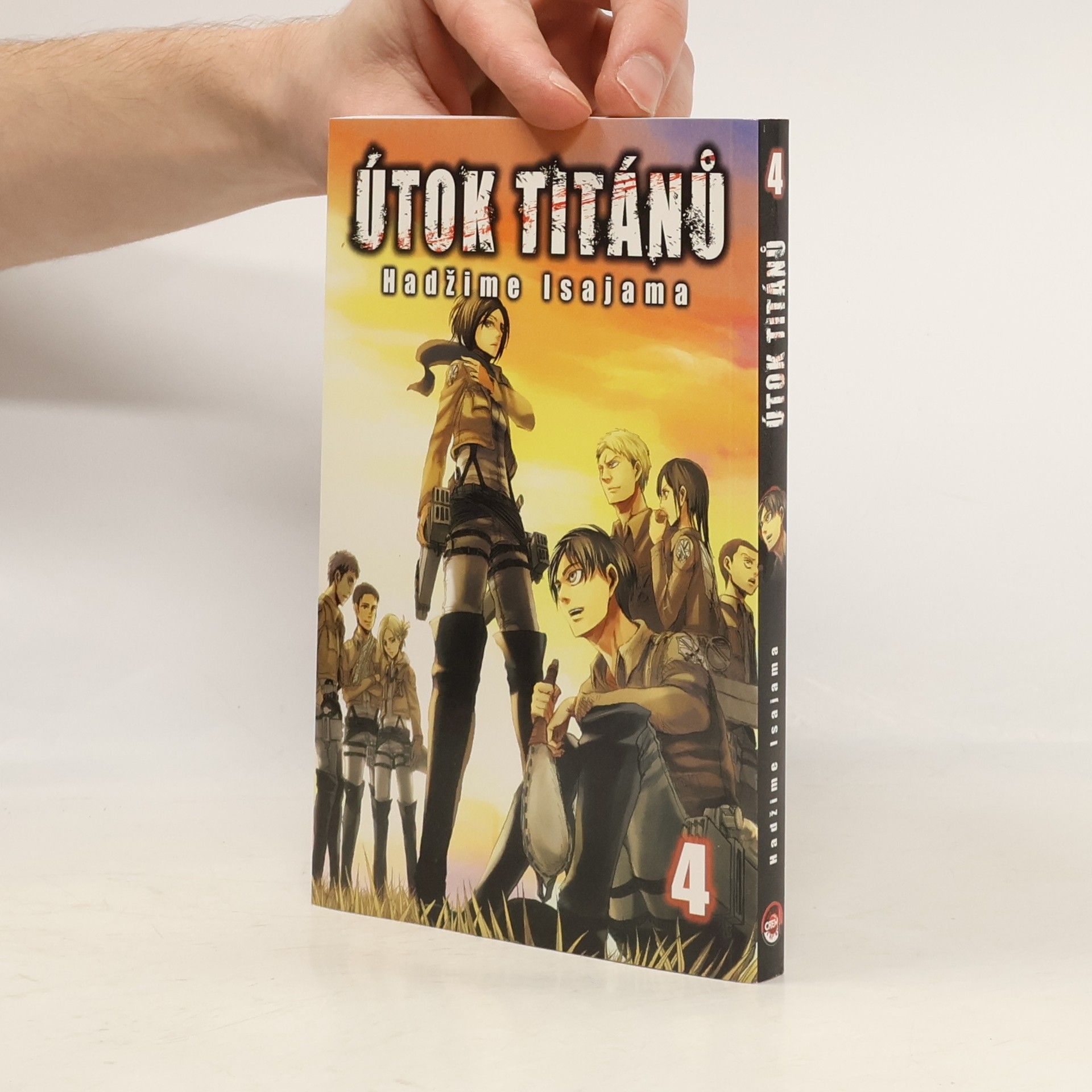 Hadžime Isajama Útok titánů. 4