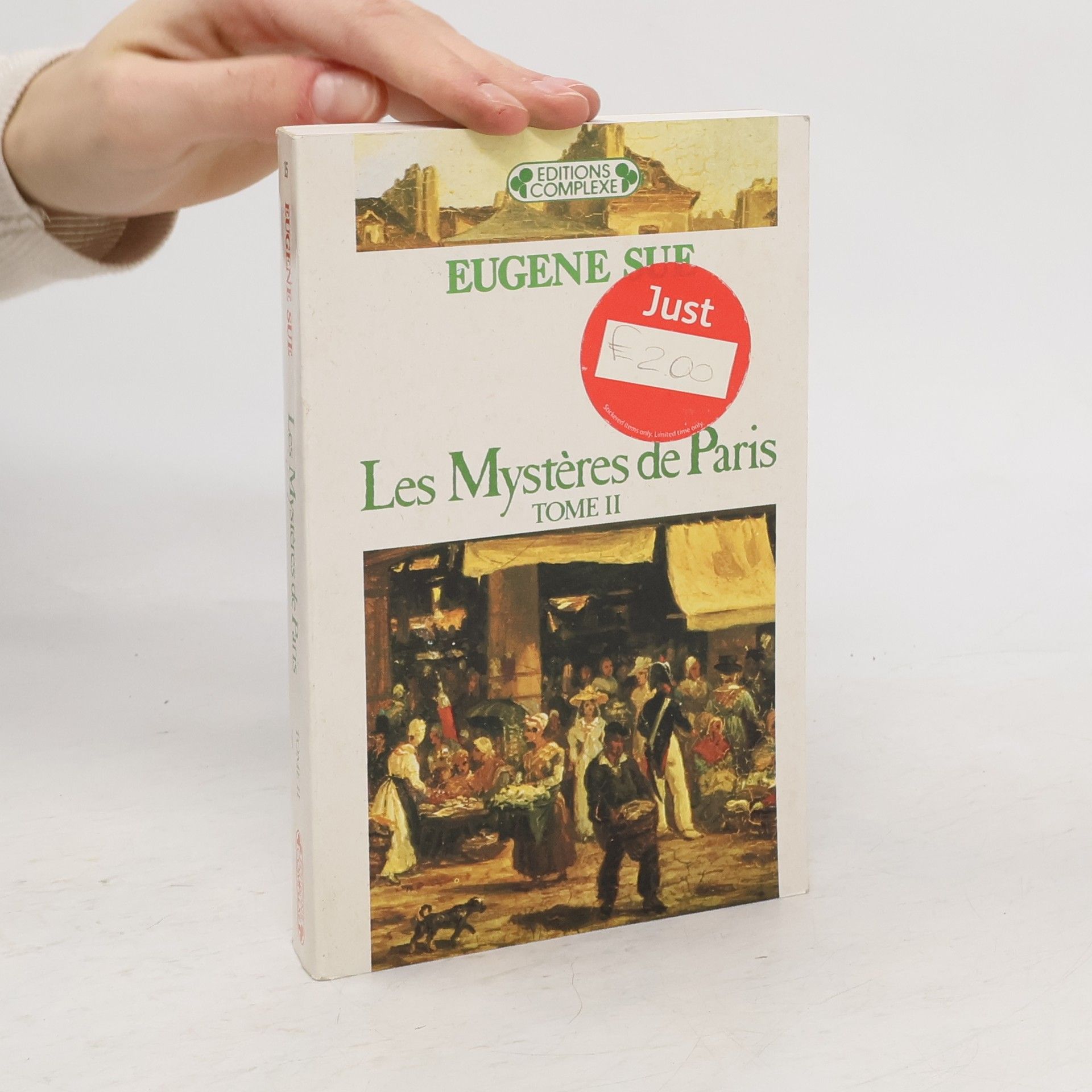 Eugène Sue Les mystères de Paris