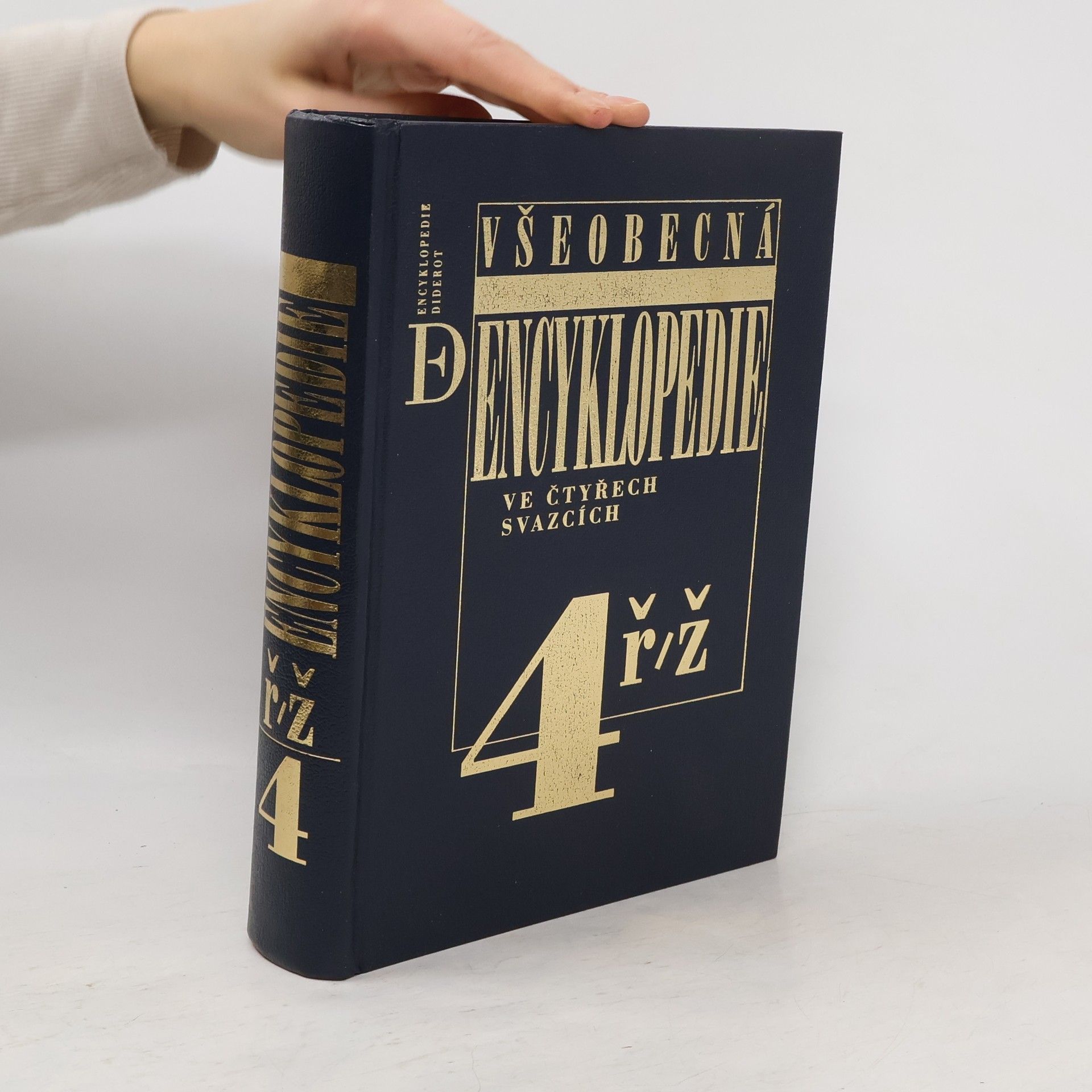 Kolektiv autorů Všeobecná encyklopedie ve čtyřech svazcích, díl 4 - ř/ž