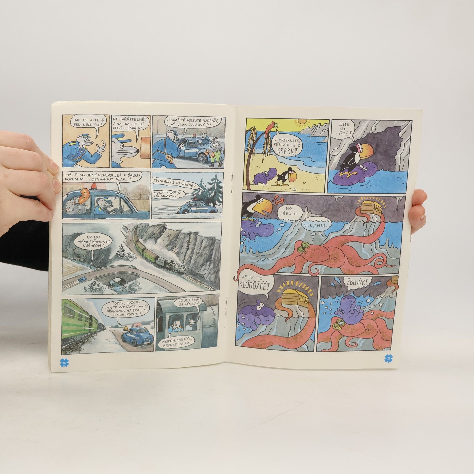 Autores varios Čtyřlístek 2/1993 204. Jenom rychlost nestačí