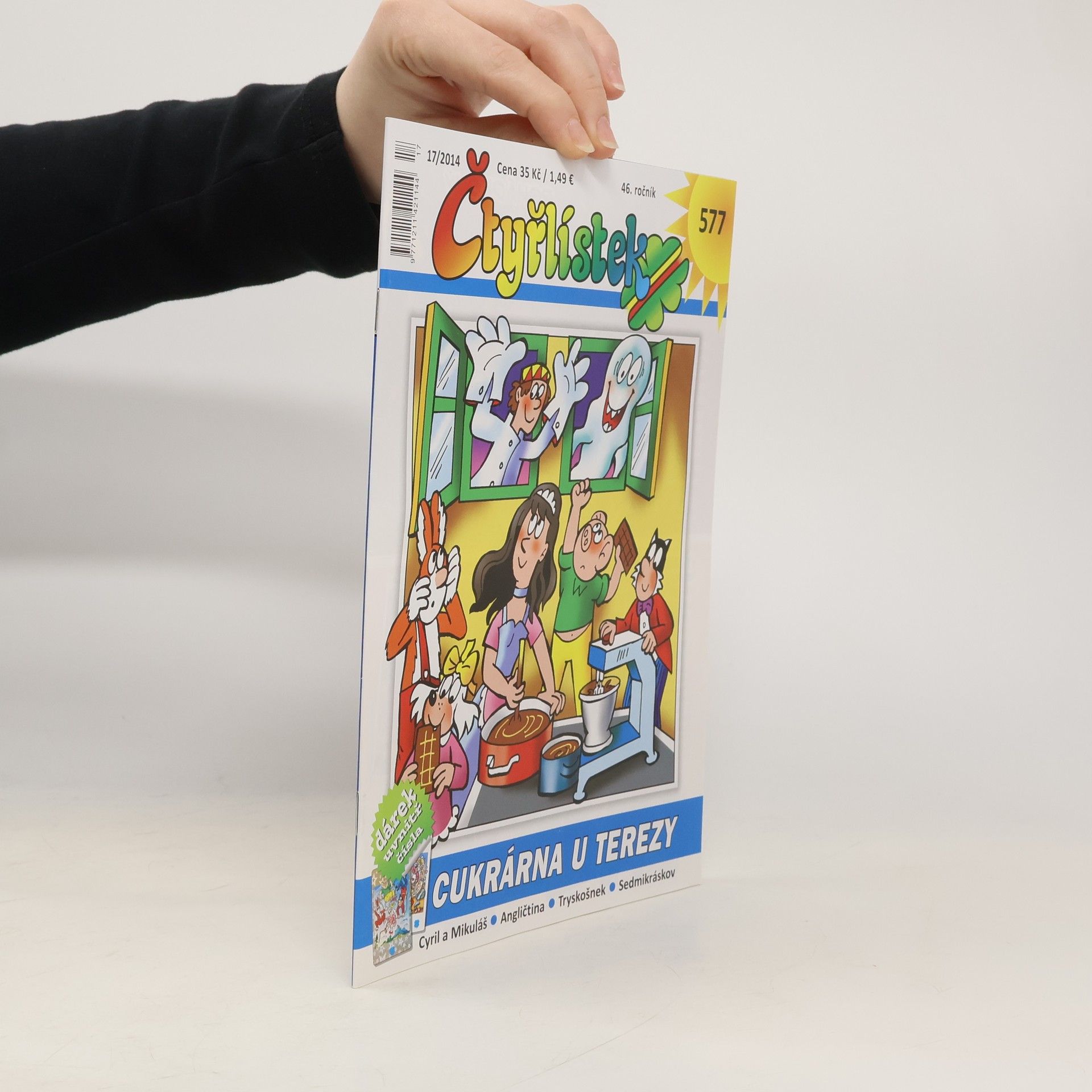 Kolektiv autorů Čtyřlístek 577, 17/2014. Cukrárna U Terezy