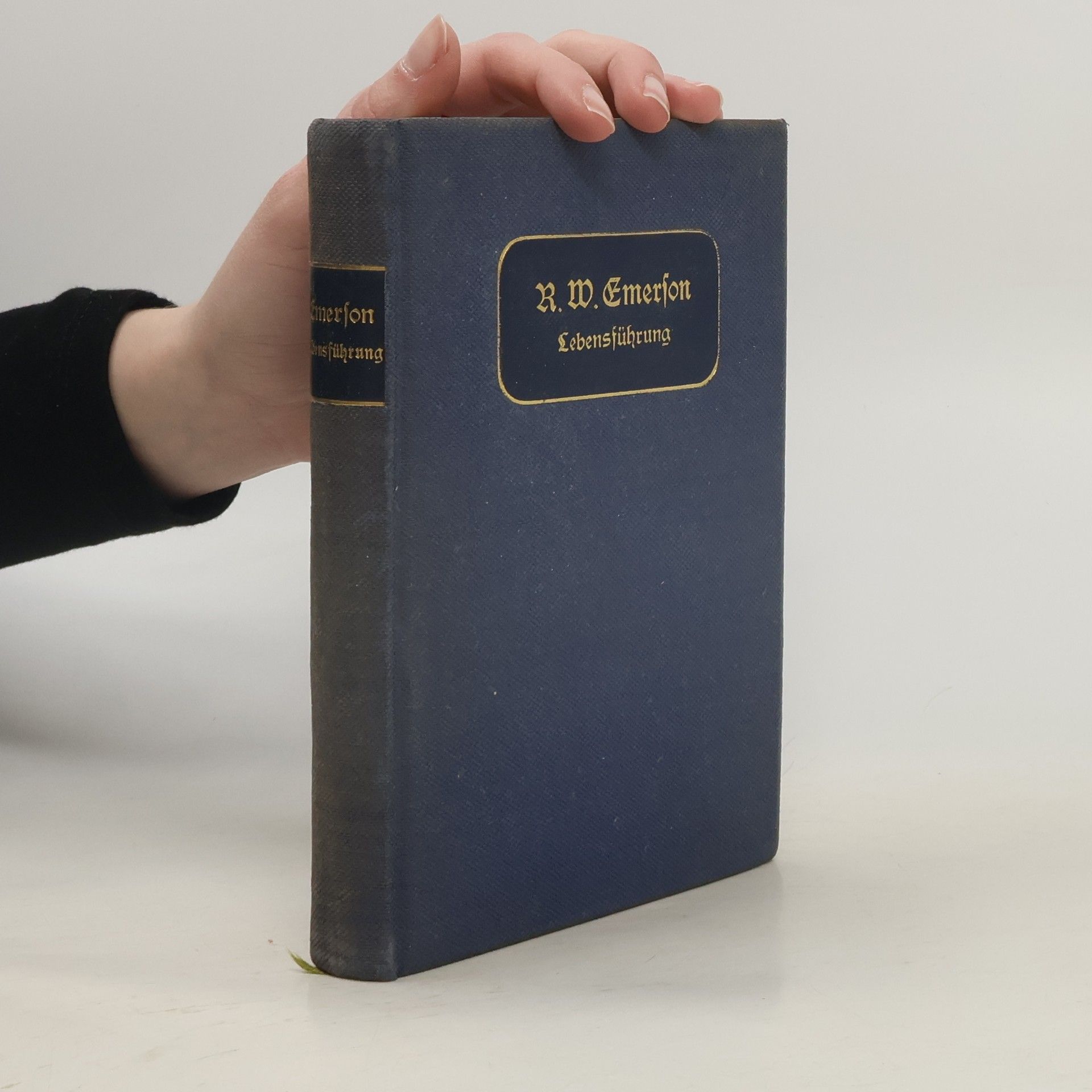 Ralph Waldo Emerson Lebensführung