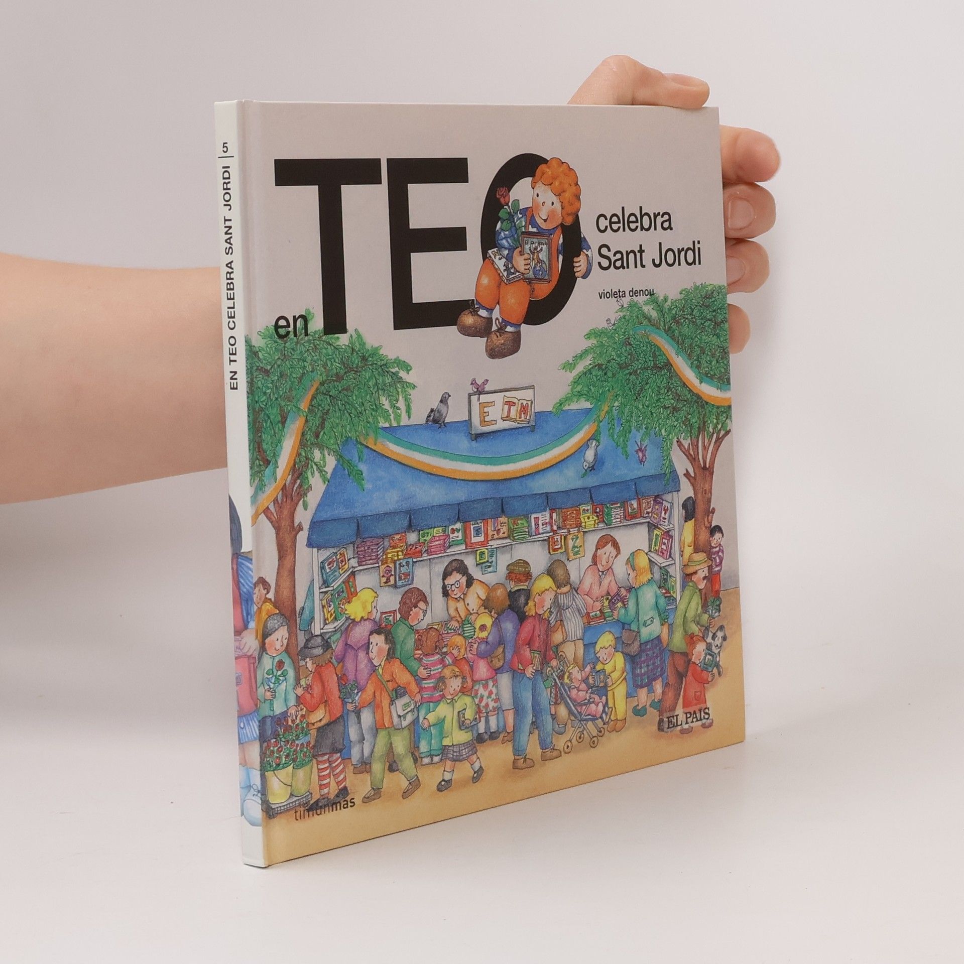 Violeta Denou En Teo celebra Sant Jordi