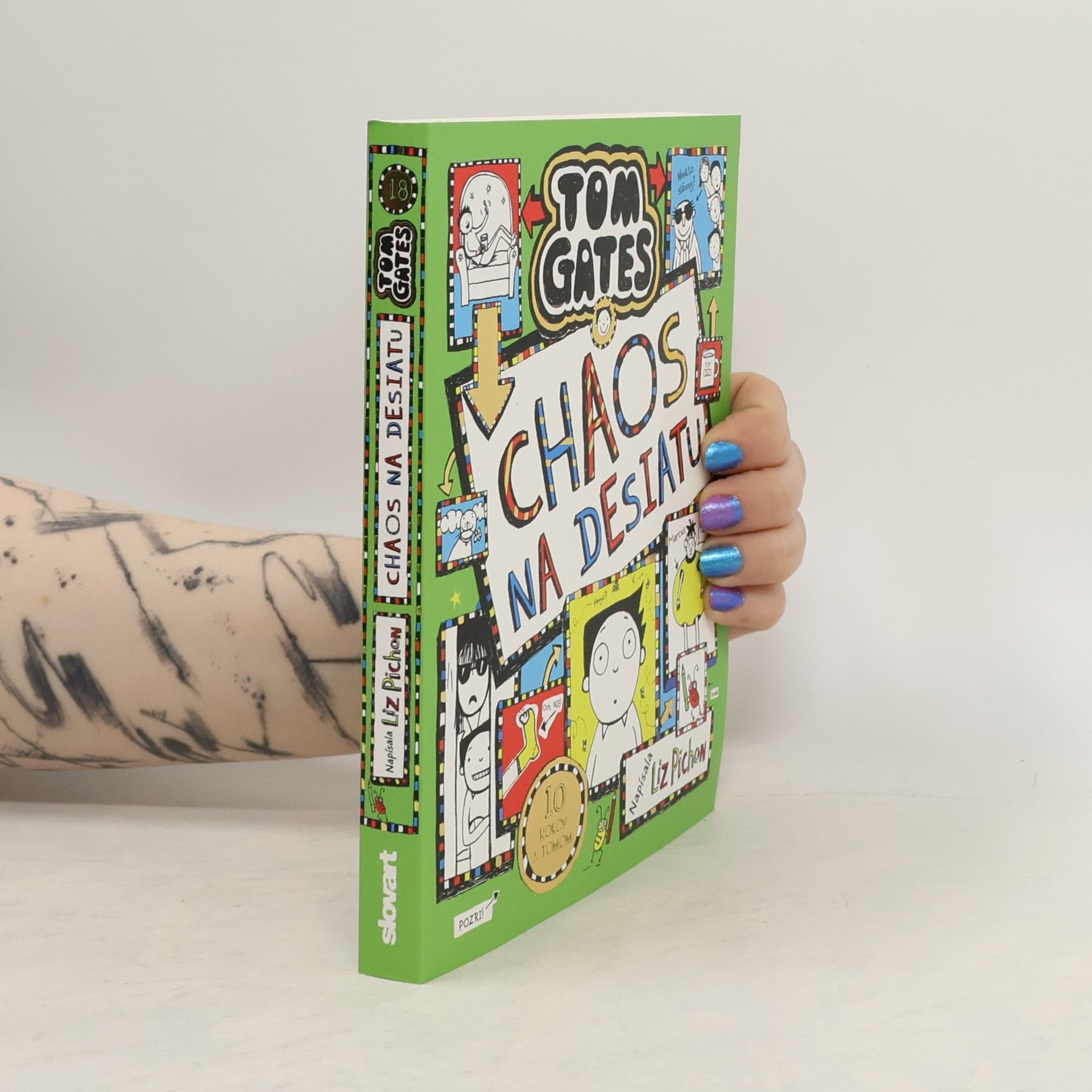 Liz Pichon Chaos na desiatu