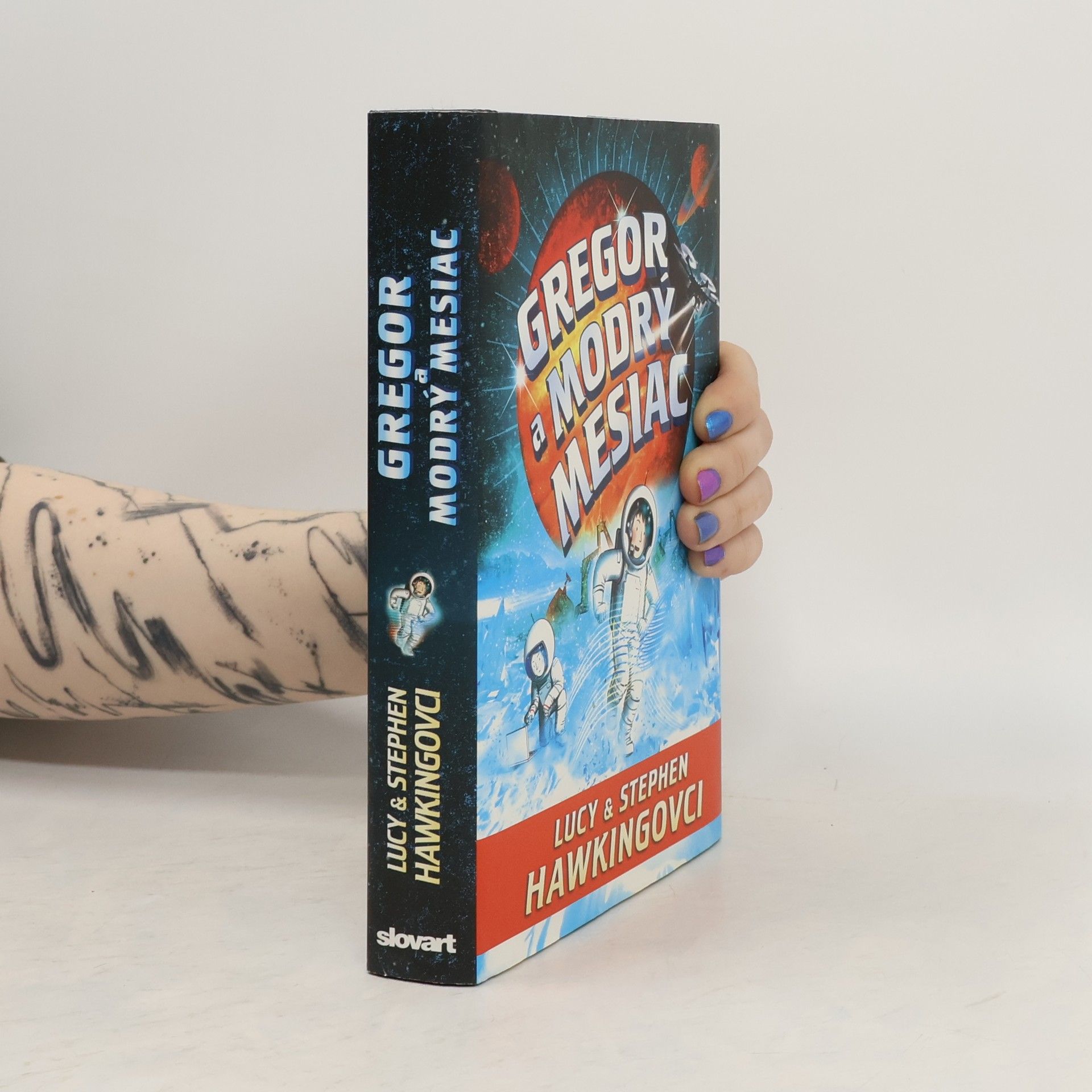 Stephen Hawking Gregor a modrý mesiac