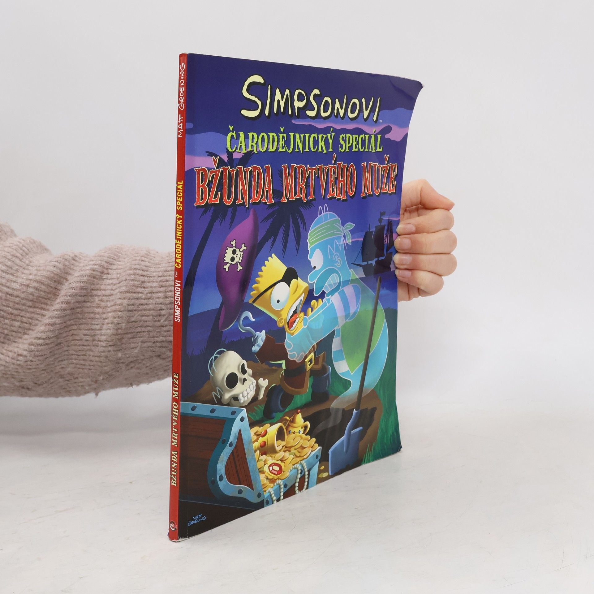 Matt Groening Simpsonovi. Čarodějnický speciál. Bžunda mrtvého muže
