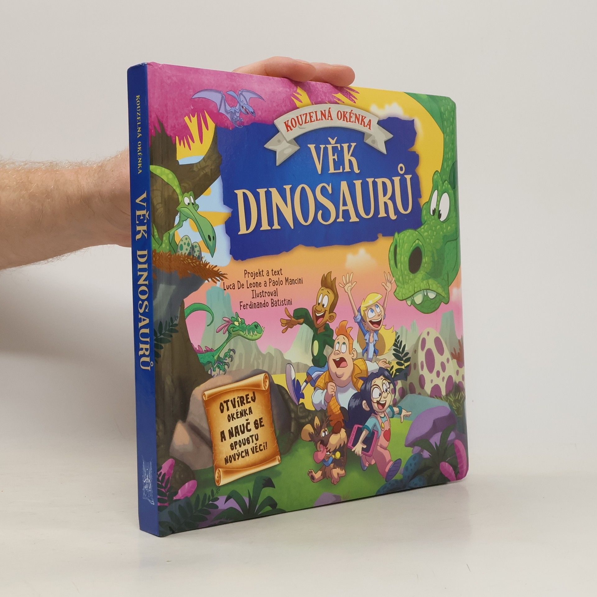 Paolo Mancini Věk dinosaurů: Kouzelná okénka