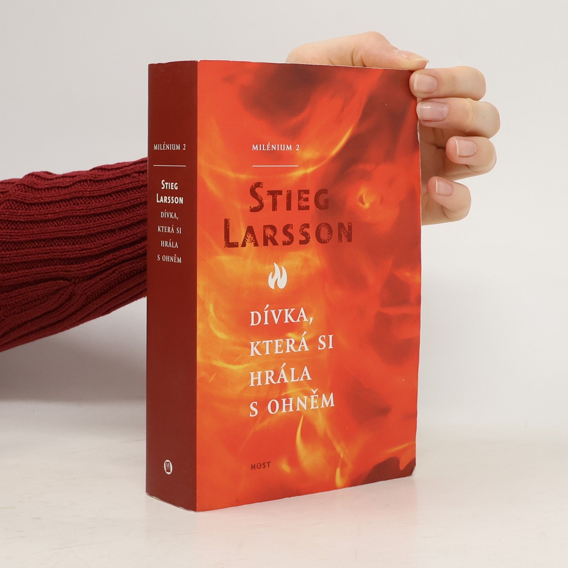 Stieg Larsson Dívka, která si hrála s ohněm
