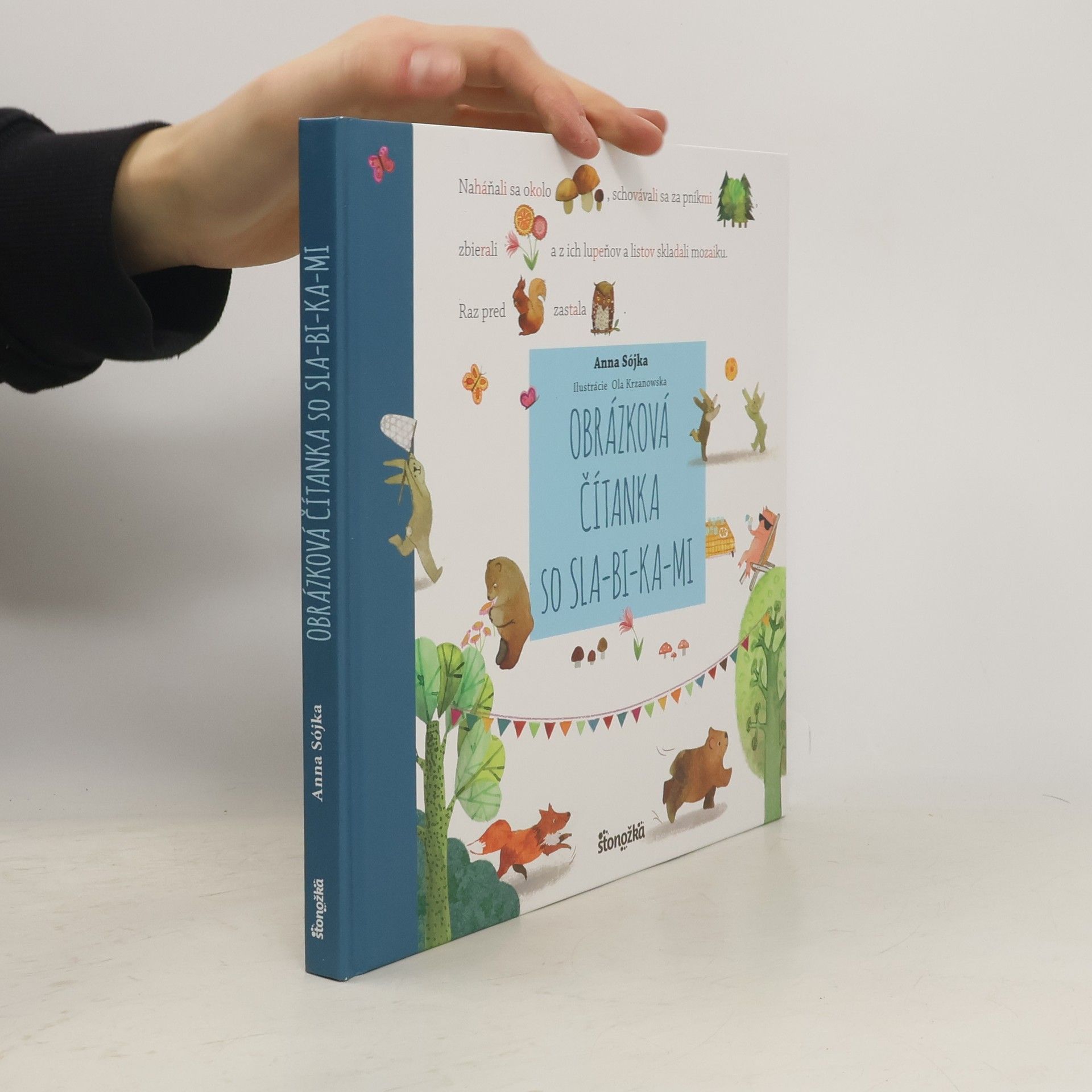 Anna Sójka Obrázková čítanka so sla-bi-ka-mi