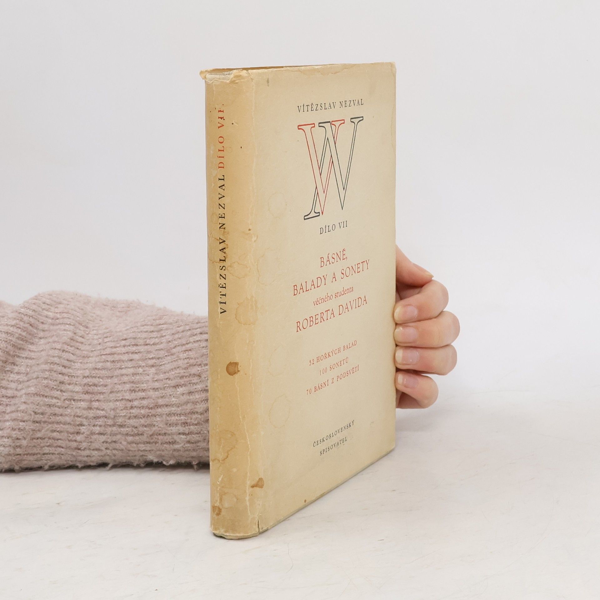 Vítězslav Nezval Básně, balady a sonety věčného studenta Roberta Davida