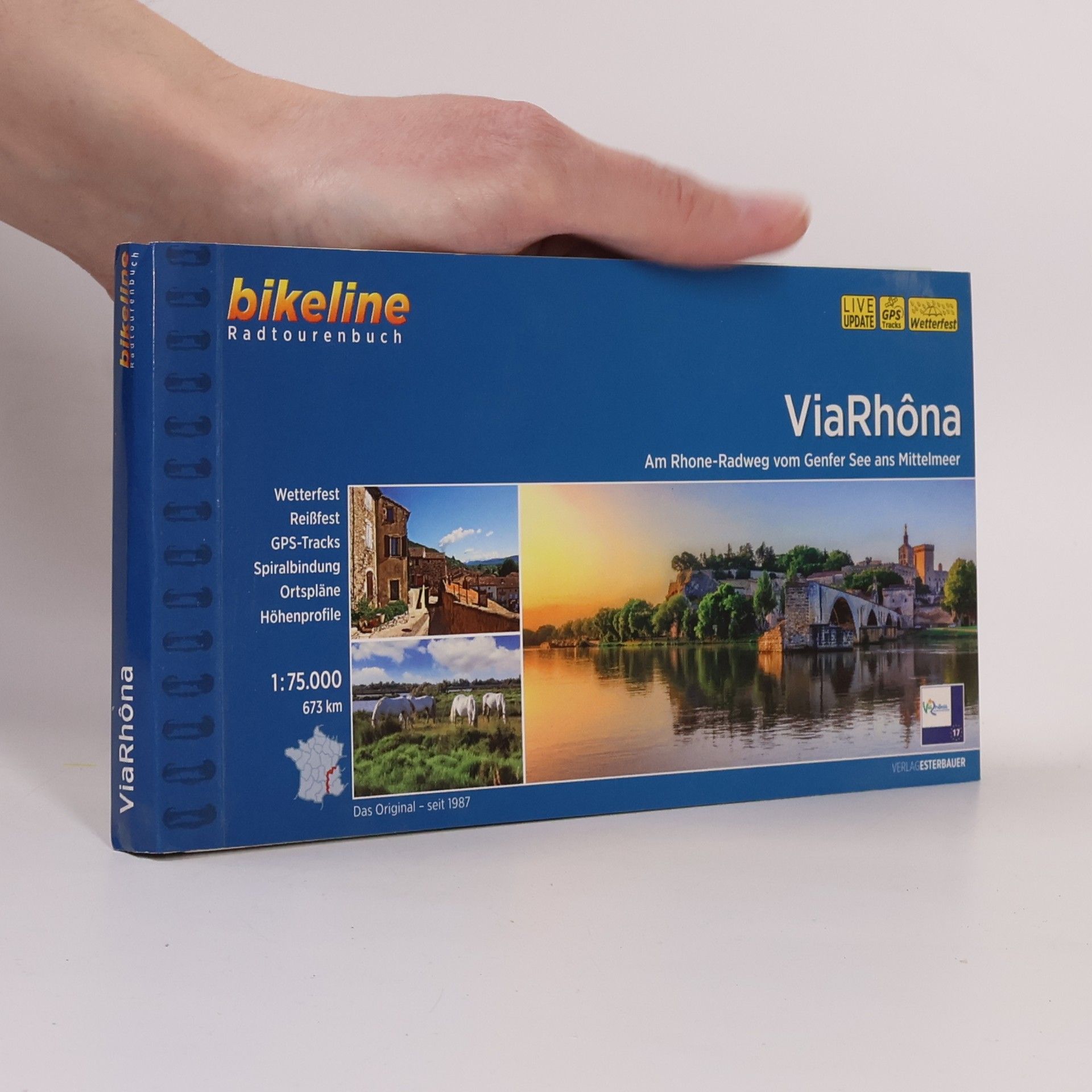 Kolektiv autorů bikeline Radtourenbuch: ViaRhôna