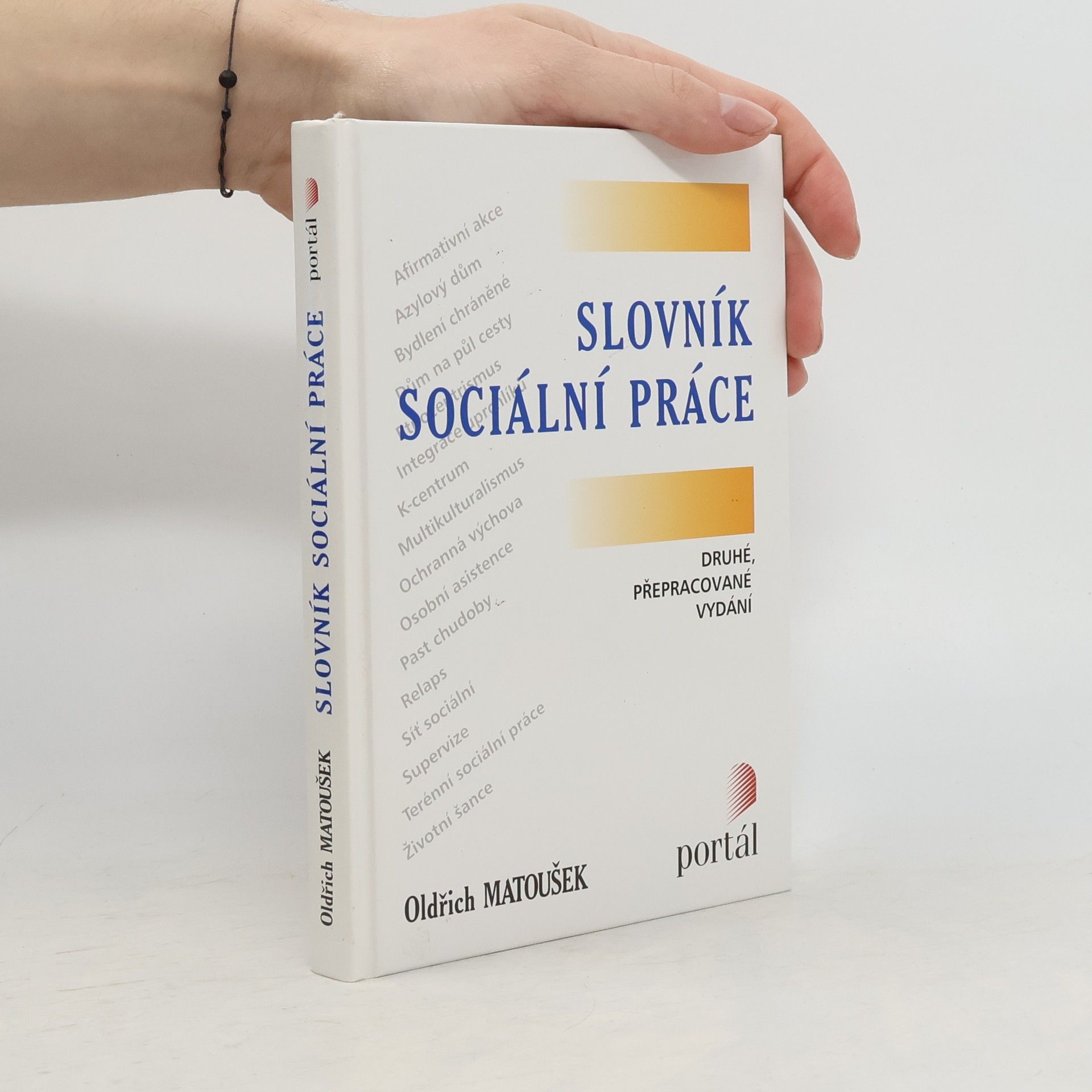 Oldřich Matoušek Slovník sociální práce