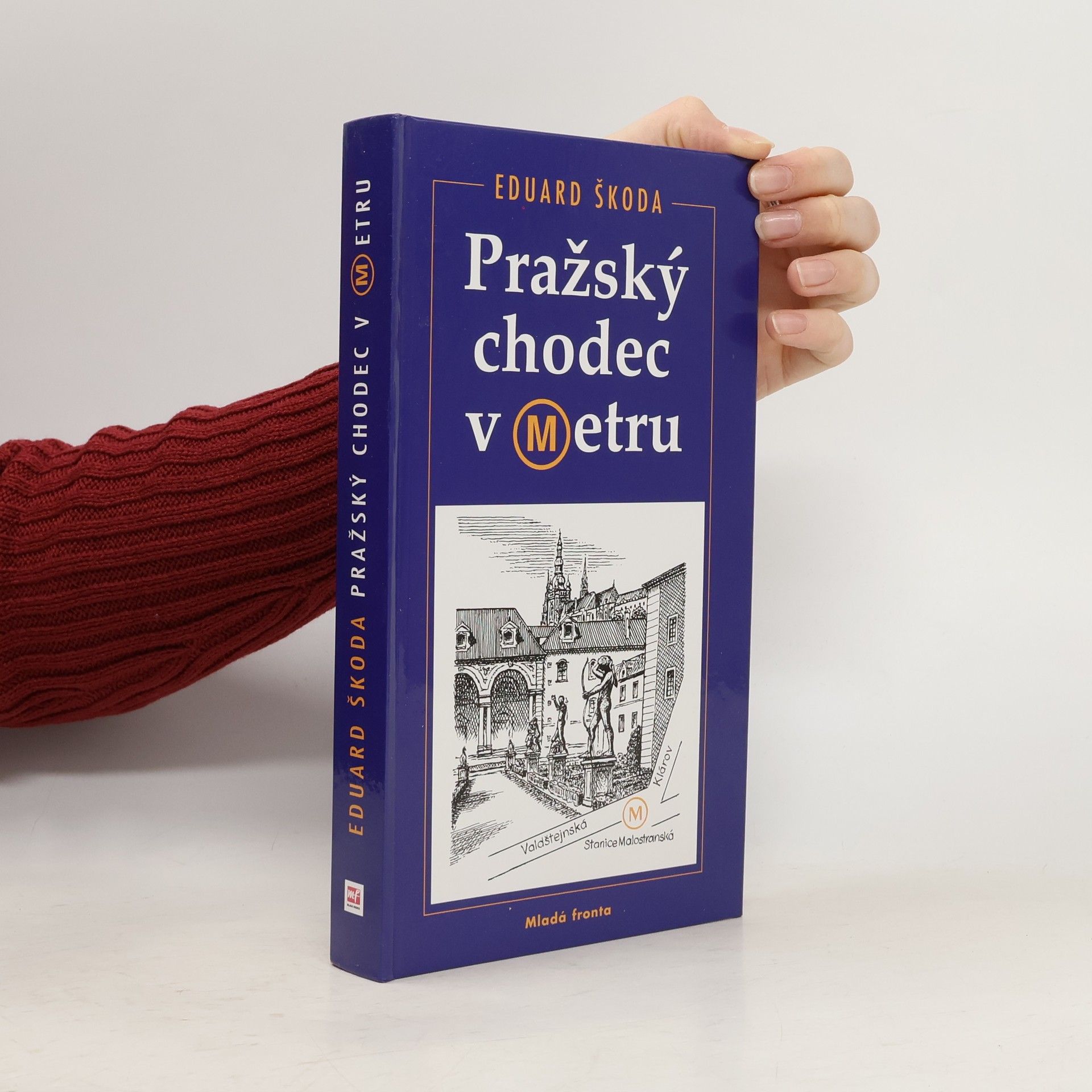 Pražský chodec v metru