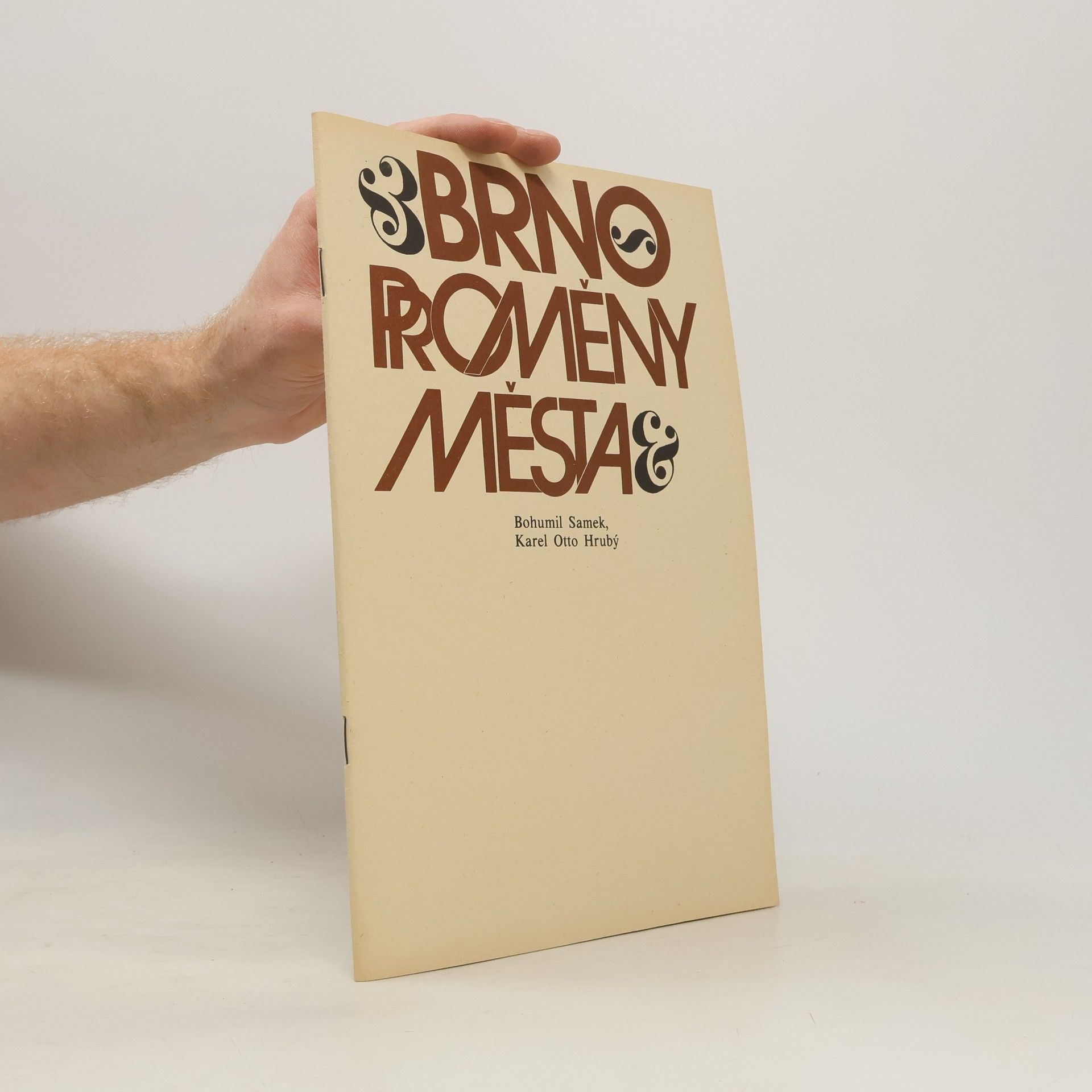 Bohumil Samek Brno. Proměny města