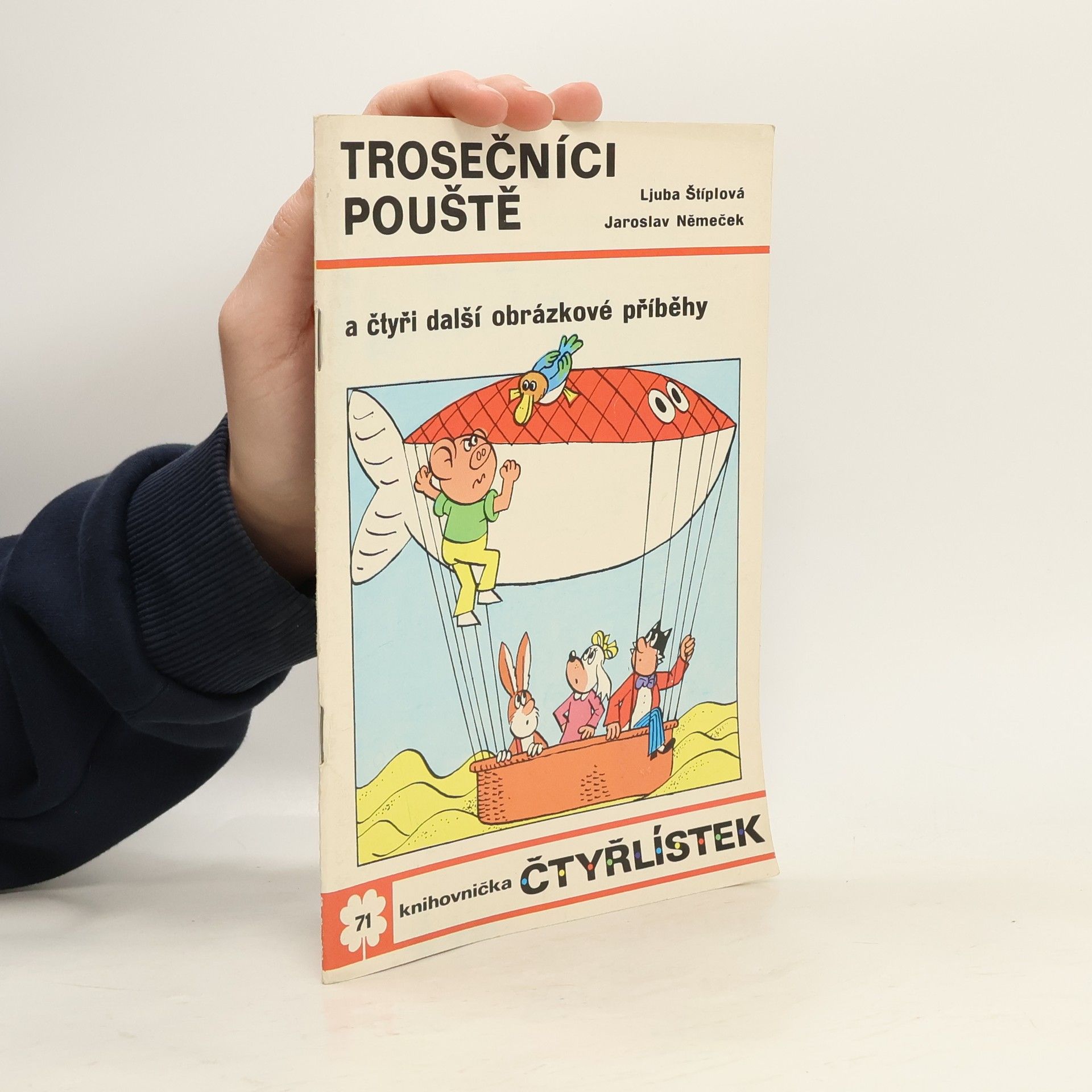 Jaroslav Němeček Čtyřlístek 71. Trosečníci pouště