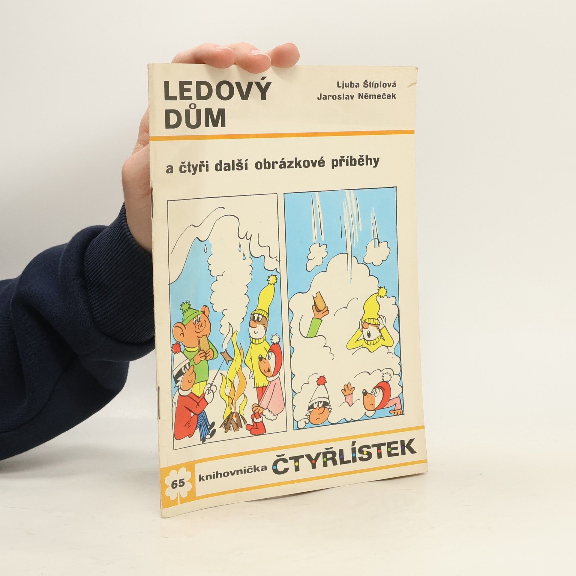 Jaroslav Němeček Čtyřlístek 65. Ledový dům a čtyři další obrázkové příběhy