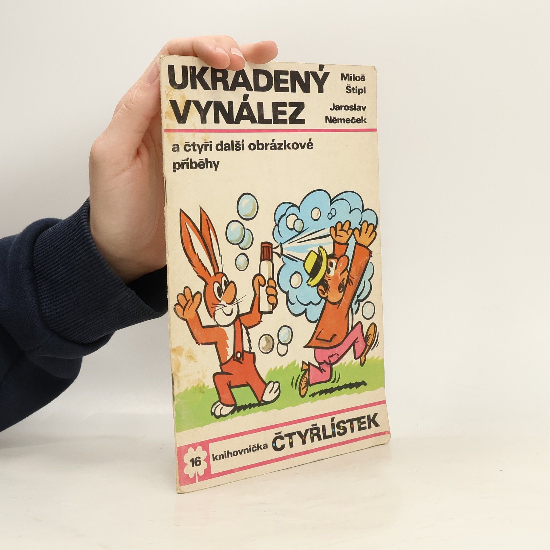 Miloš Štípl Čtyřlístek 16. Ukradený vynález