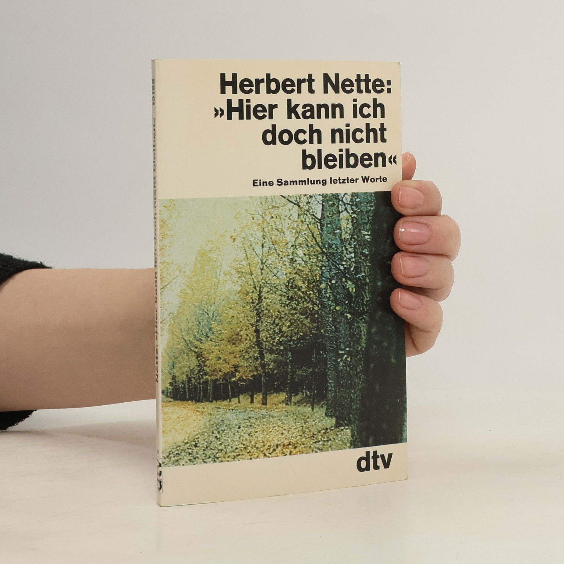 Hier kann ich doch nicht bleiben