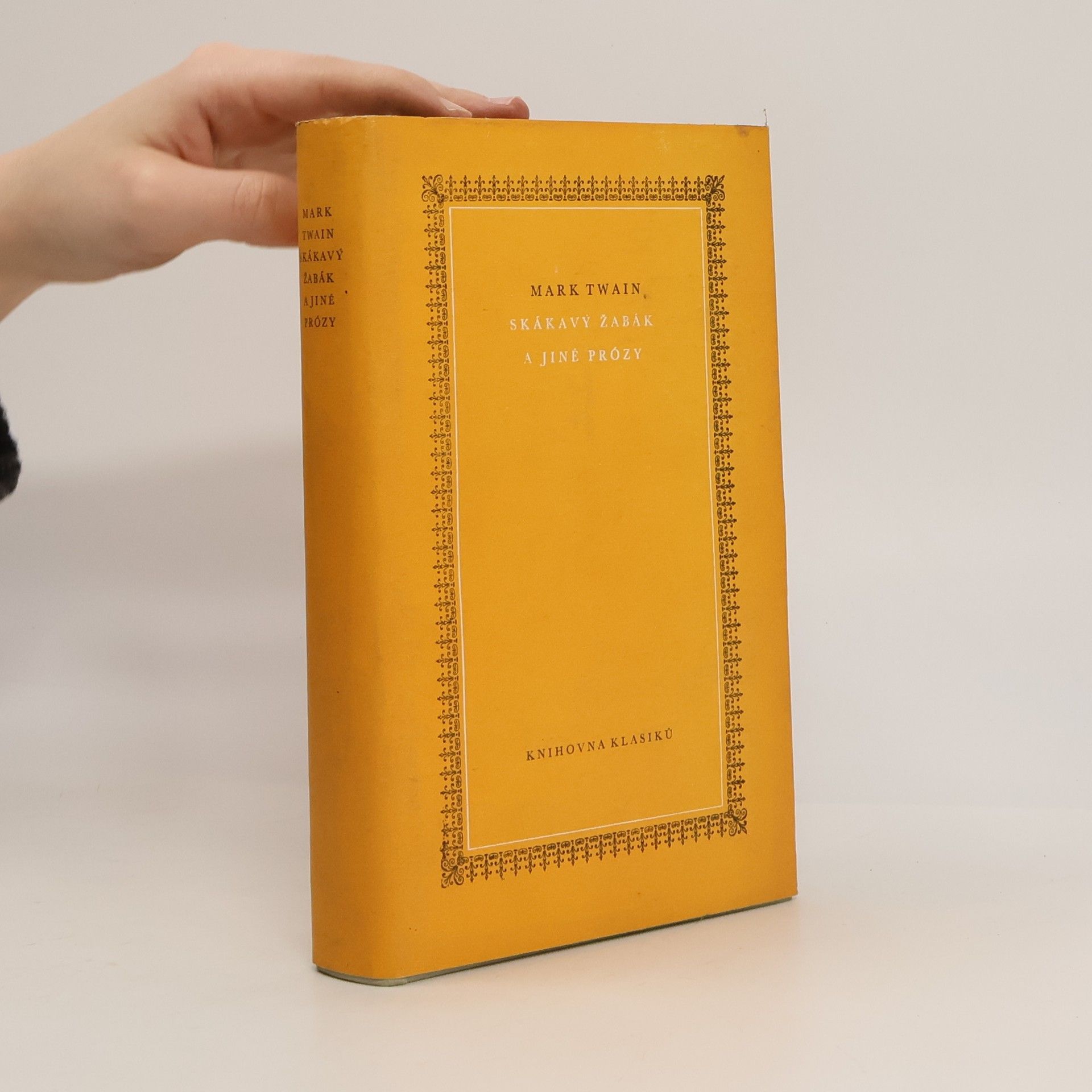 Mark Twain Skákavý žabák a jiné prózy