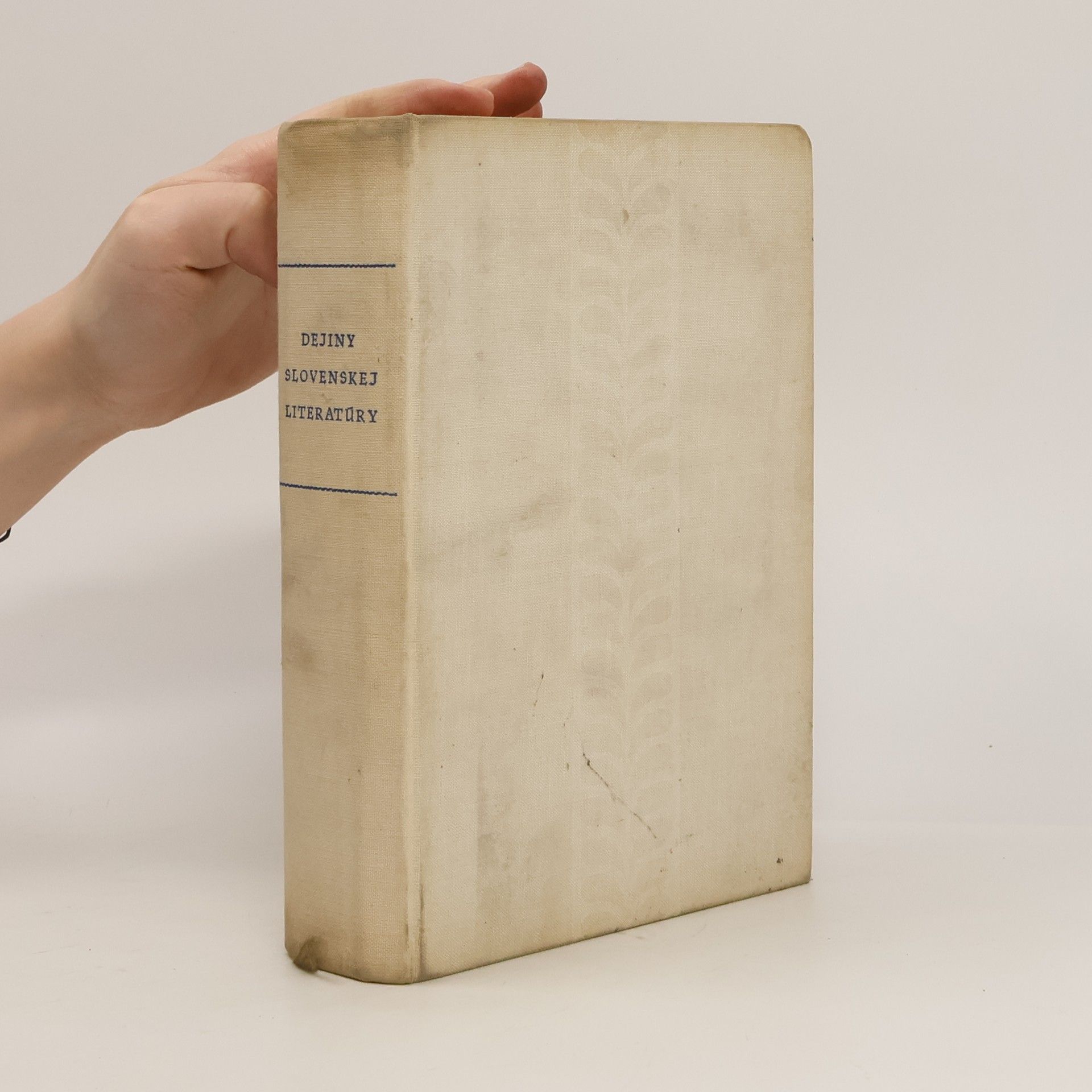 Kolektiv autorů Dejiny slovenskej literatúry