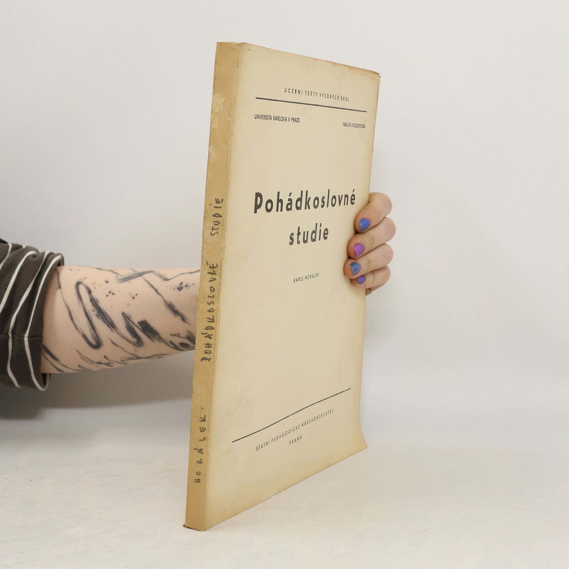 Karel Horálek Pohádkoslovné studie