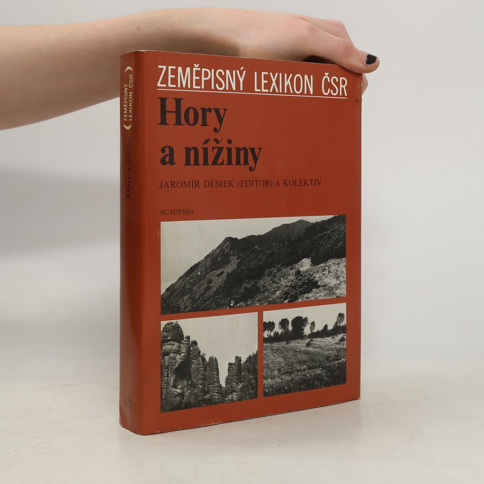 Zeměpisný lexikon ČSR. Hory a nížiny