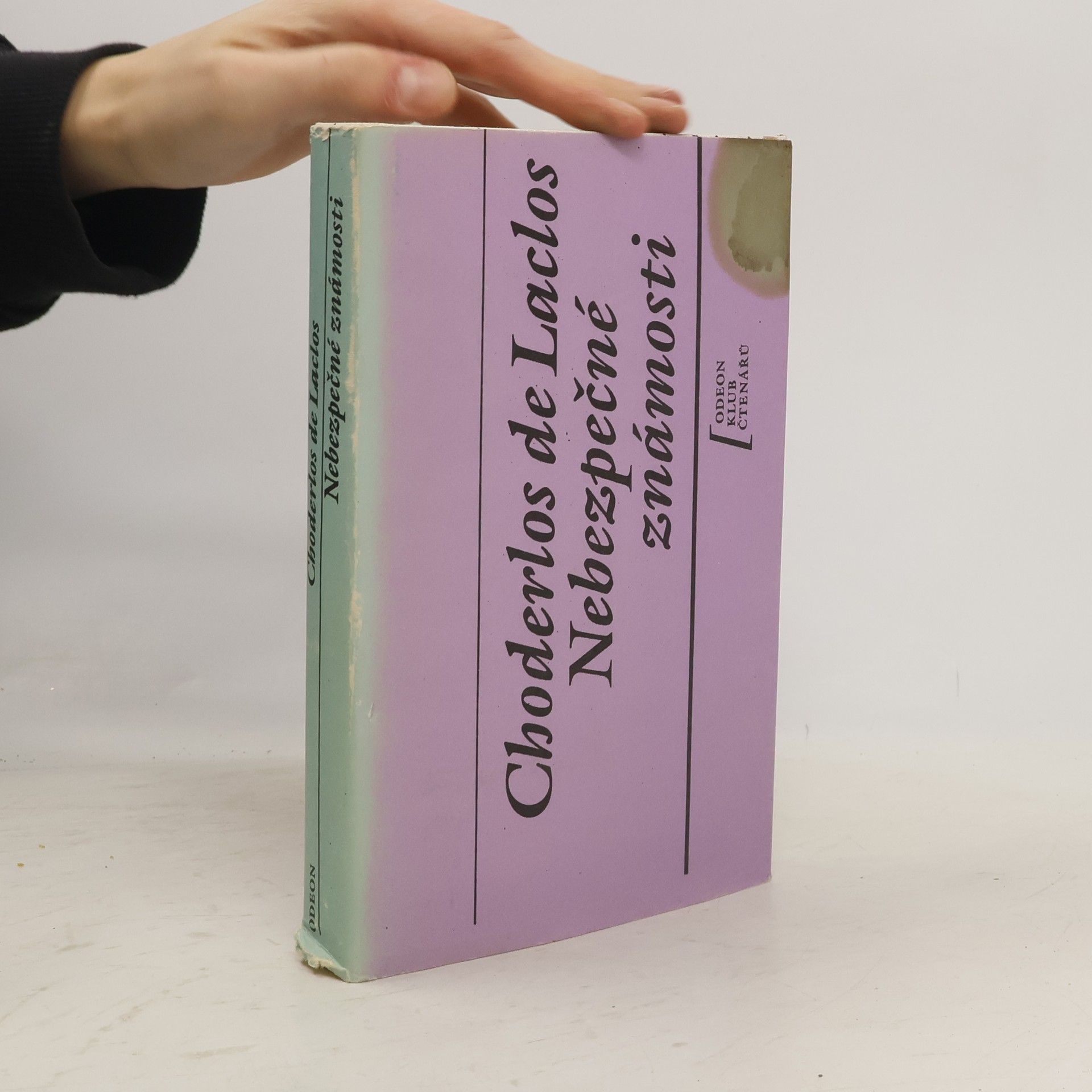 Pierre A. Fr. Choderlos De Laclos Nebezpečné známosti