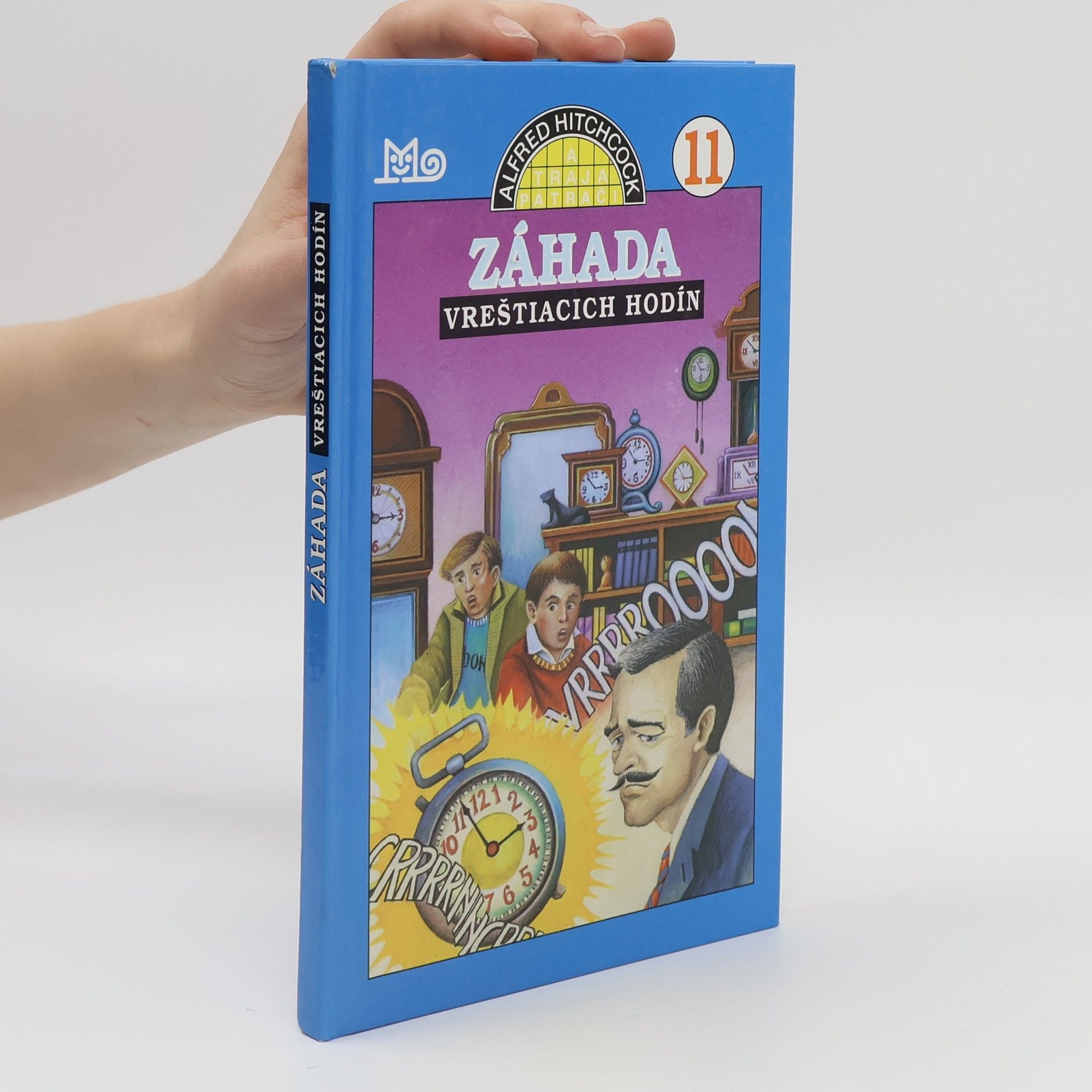 Robert Arthur Jr. Záhada vreštiacich hodín. Alfred Hitchcock a traja pátrači 11