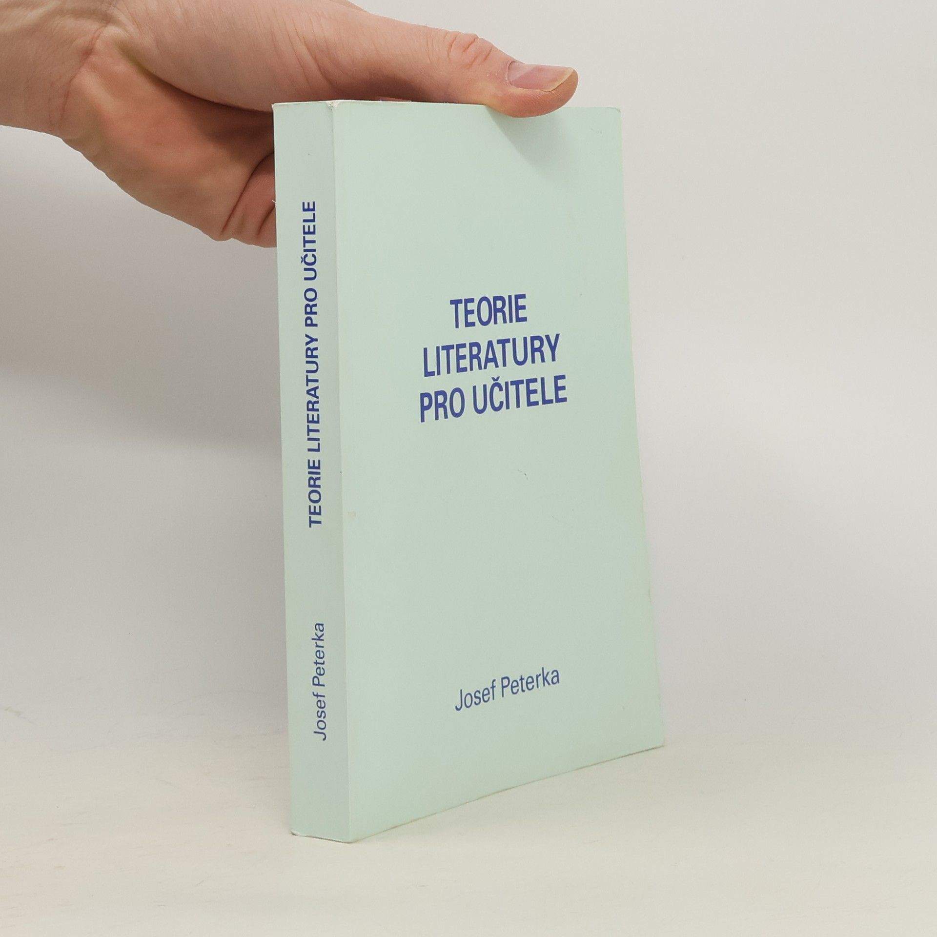 Josef Peterka Teorie literatury pro učitele