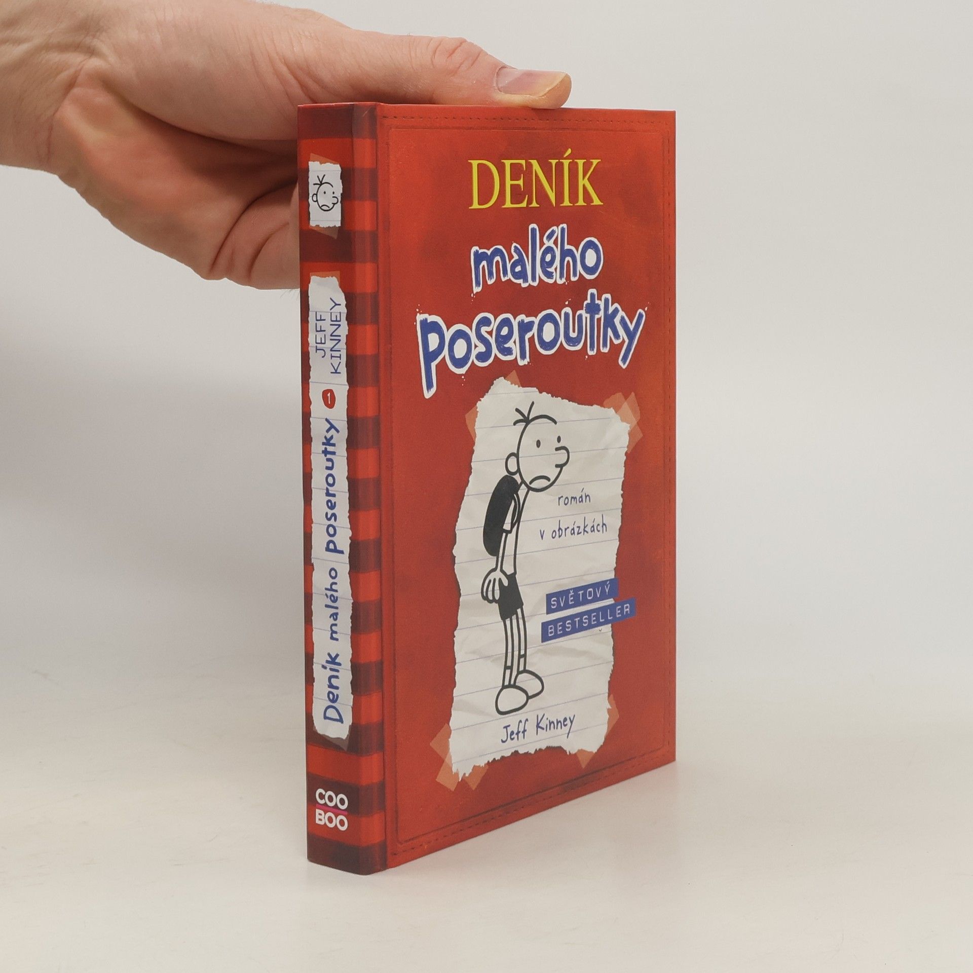 Jeff Kinney Deník malého poseroutky 1
